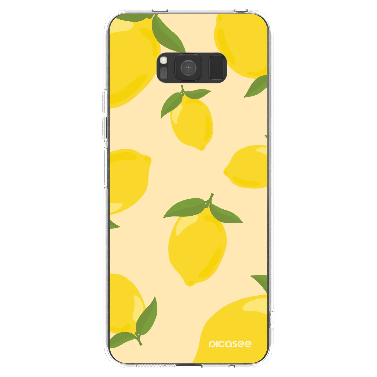 Picasee silikonový průhledný obal pro Samsung Galaxy S8 G950F - Limoncella