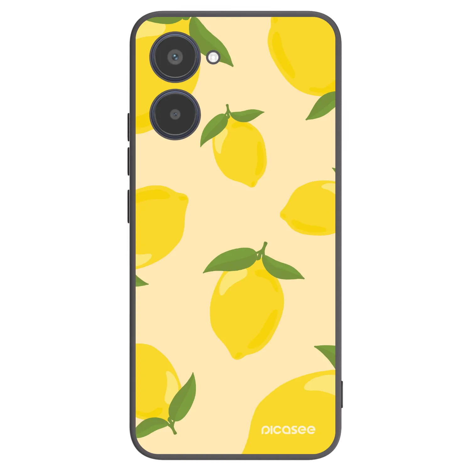 Picasee silikonový černý obal pro Realme 10 4G - Limoncella