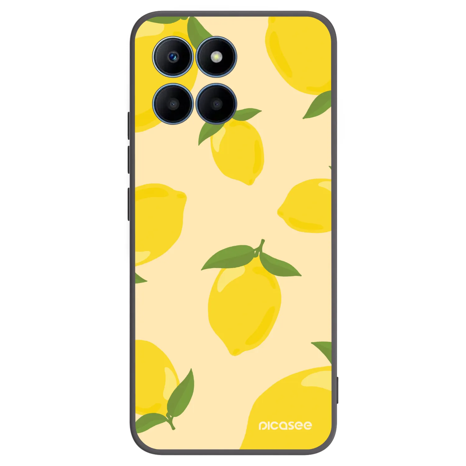 Picasee silikonový černý obal pro Honor 70 Lite - Limoncella