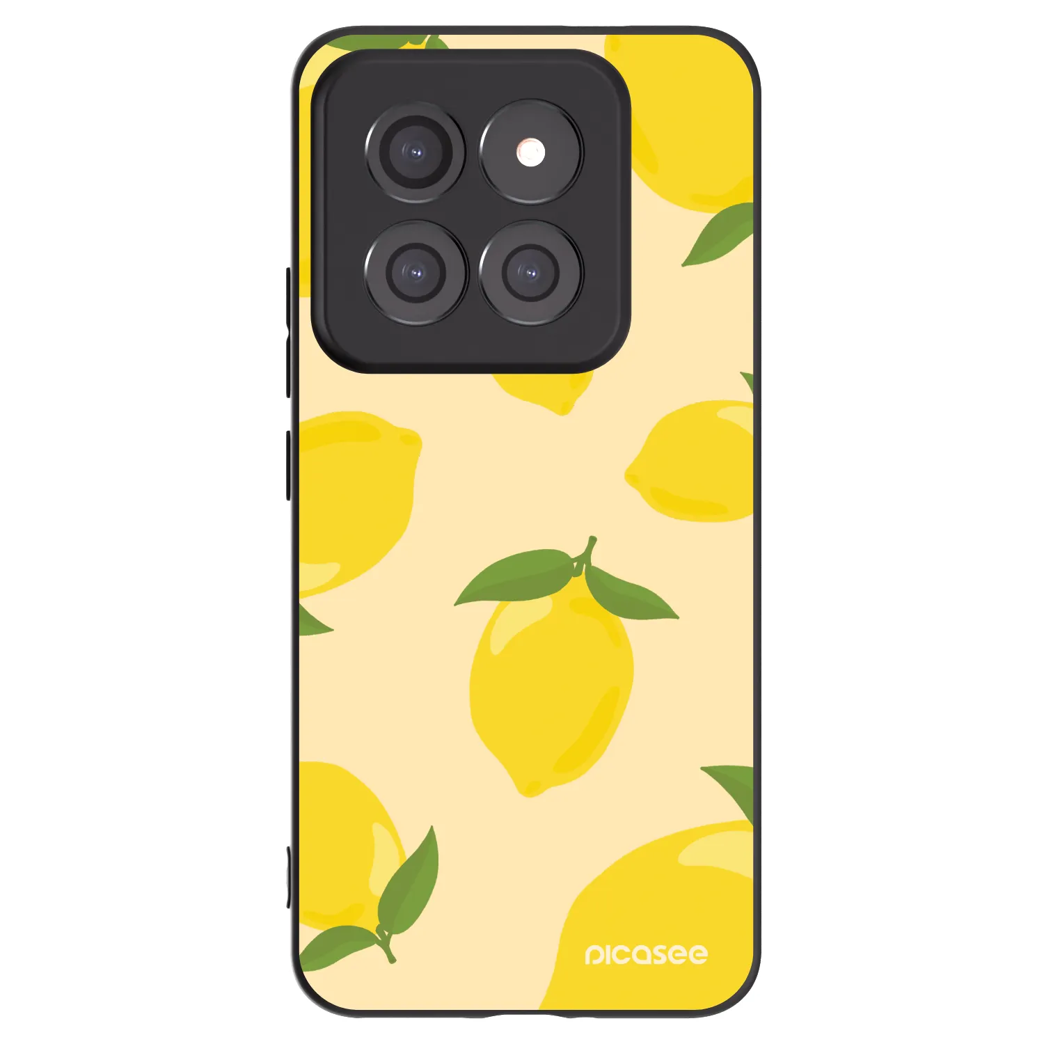 Picasee silikonový černý obal pro Xiaomi 14 Pro - Limoncella