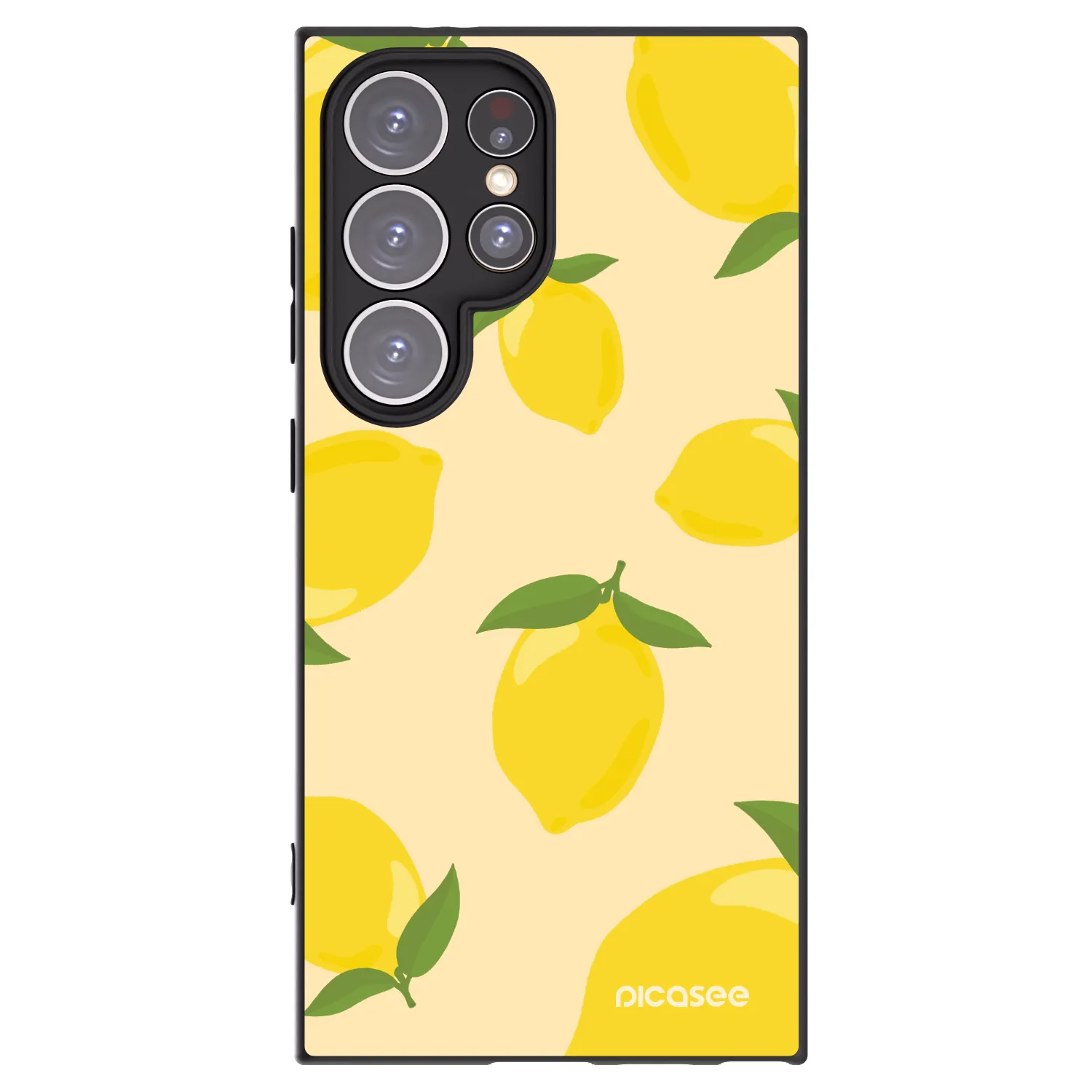 Picasee silikonový černý obal pro Samsung Galaxy S24 Ultra S928B 5G - Limoncella