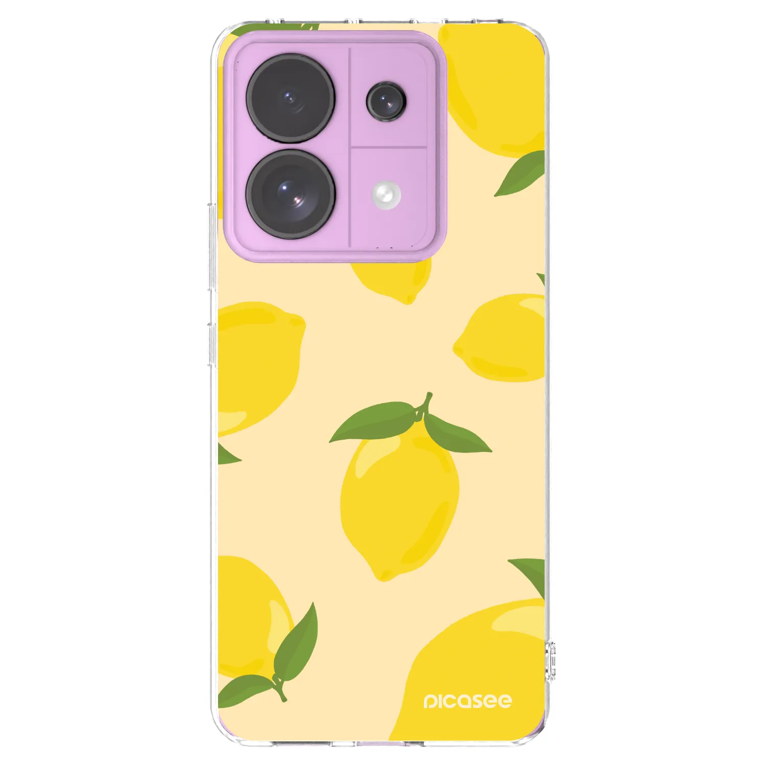 Picasee silikonový průhledný obal pro Xiaomi Redmi Note 13 Pro 5G - Limoncella