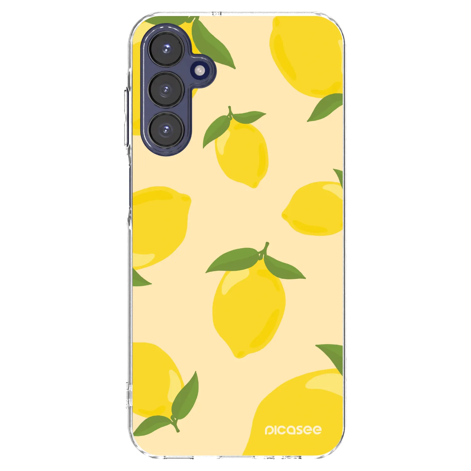 Picasee silikonový průhledný obal pro Samsung Galaxy A15 A155F 4G - Limoncella