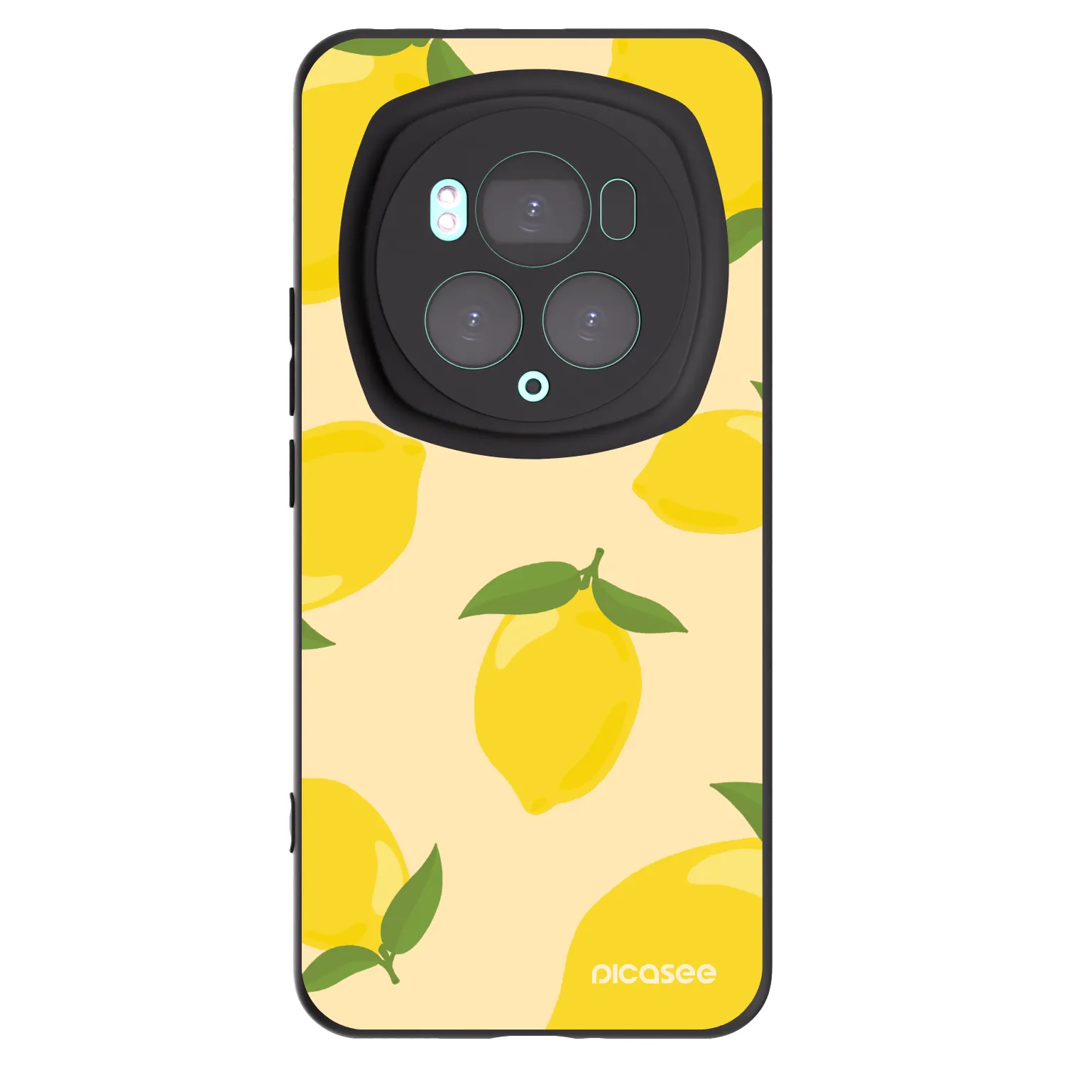 Picasee silikonový černý obal pro Honor Magic6 Pro - Limoncella