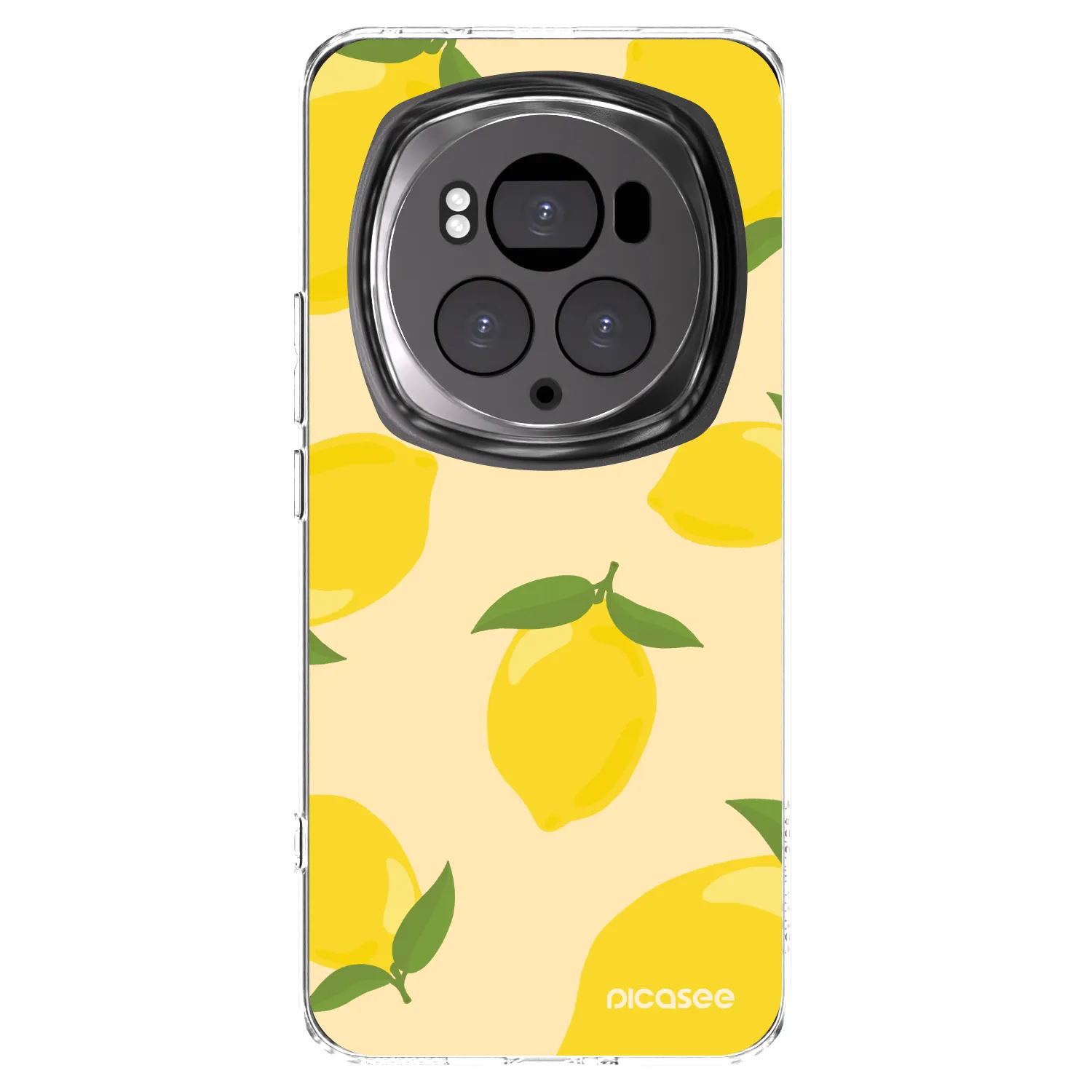 Picasee silikonový průhledný obal pro Honor Magic6 Pro - Limoncella