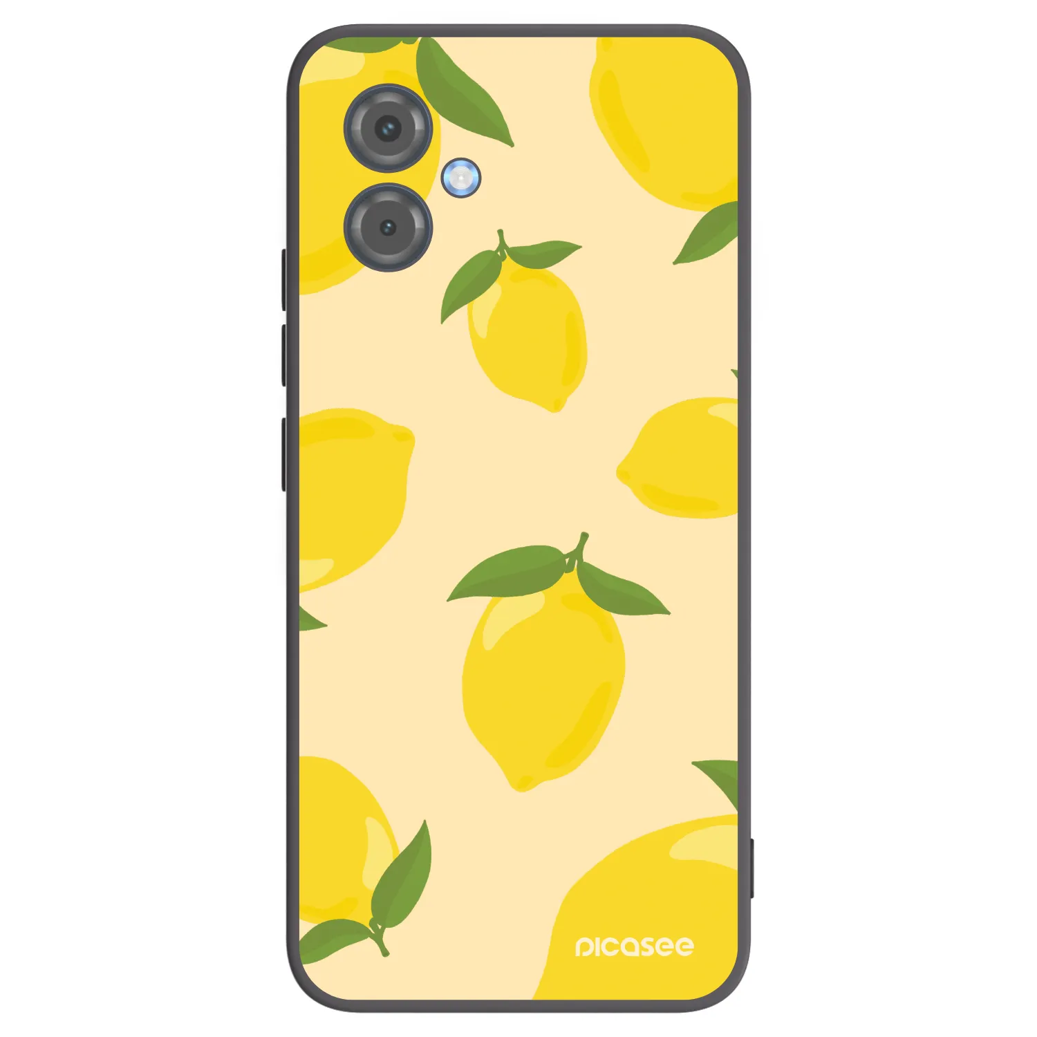 Picasee silikonový černý obal pro Motorola Moto G14 - Limoncella