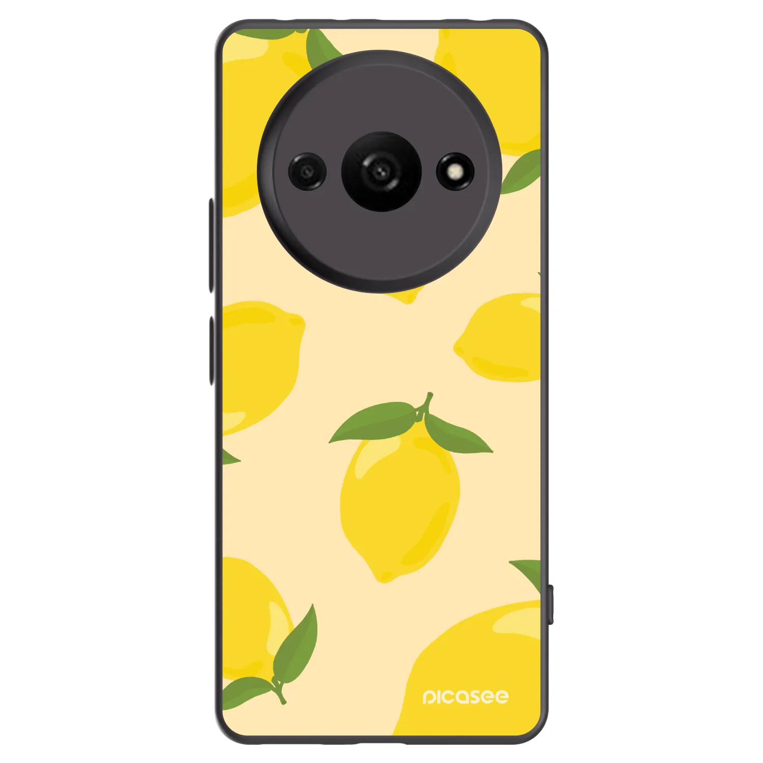 Picasee silikonový černý obal pro Xiaomi Redmi A3 - Limoncella