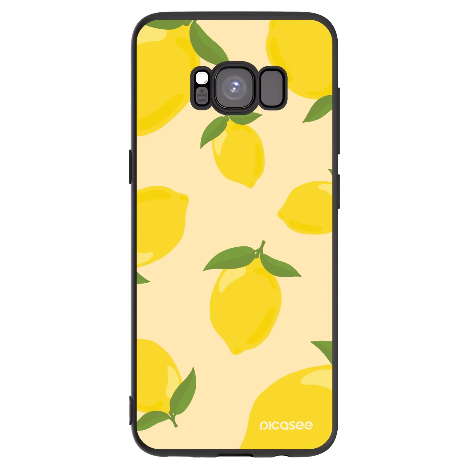 Picasee silikonový černý obal pro Samsung Galaxy S8 G950F - Limoncella
