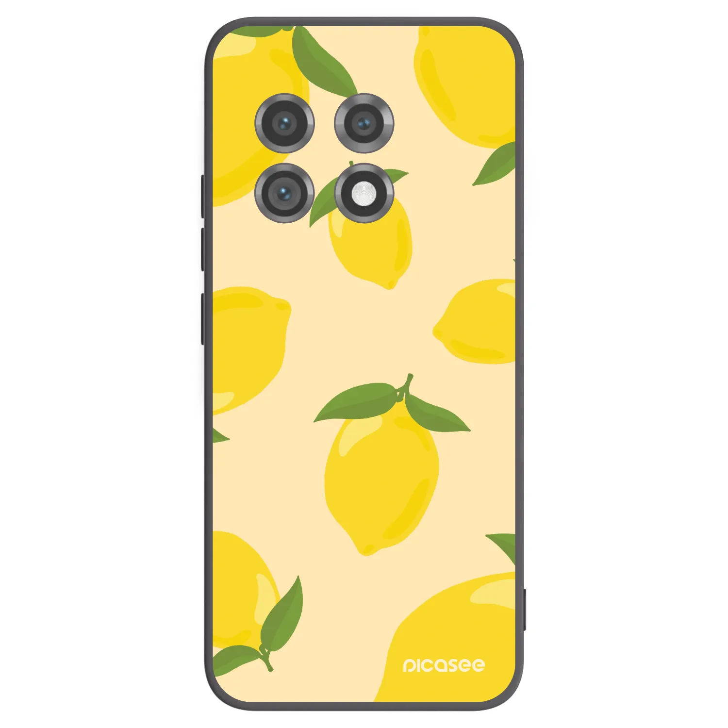 Picasee silikonový černý obal pro OnePlus 11 5G - Limoncella