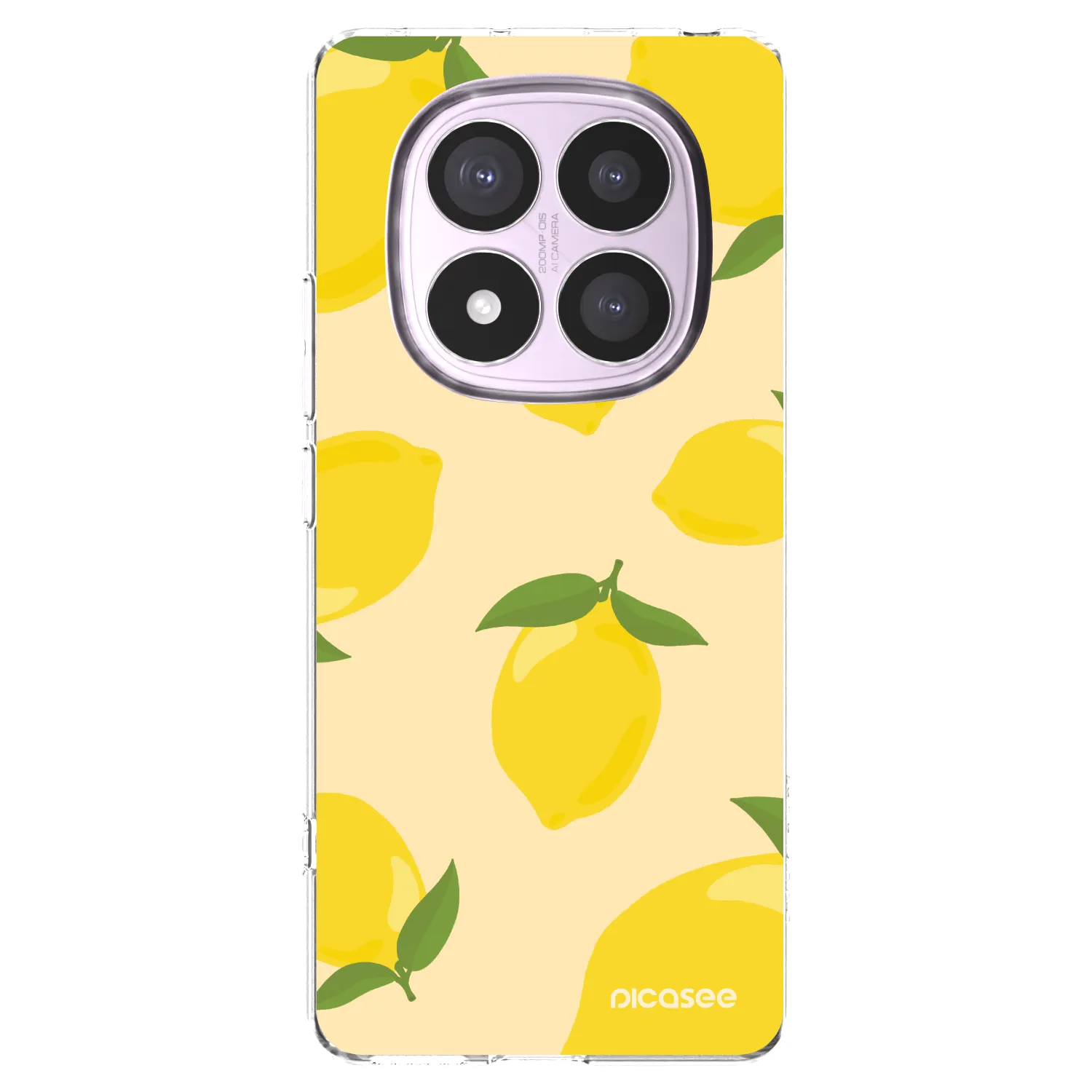 Picasee silikonový průhledný obal pro Xiaomi Redmi Note 14 Pro 5G - Limoncella