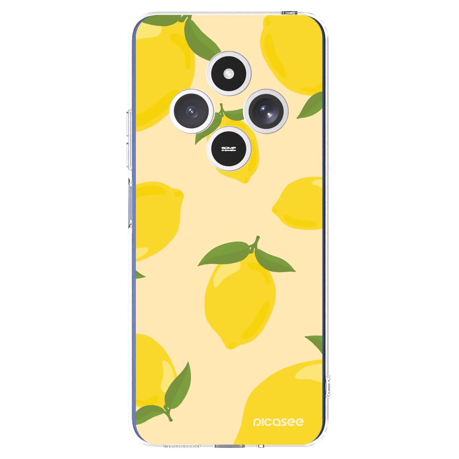 Picasee silikonový průhledný obal pro Xiaomi Redmi 14C - Limoncella