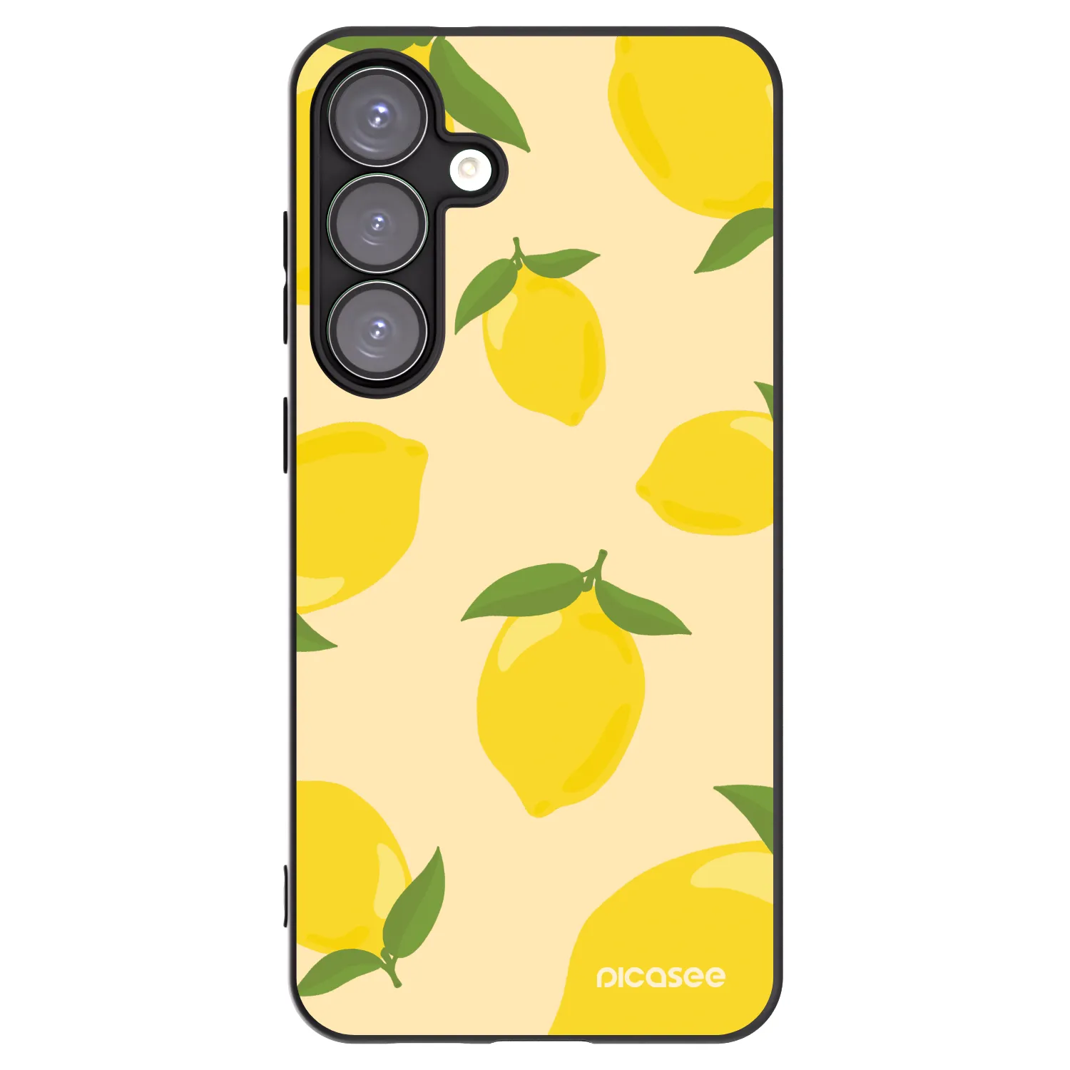 Picasee silikonový černý obal pro Samsung Galaxy S25+ 5G - Limoncella