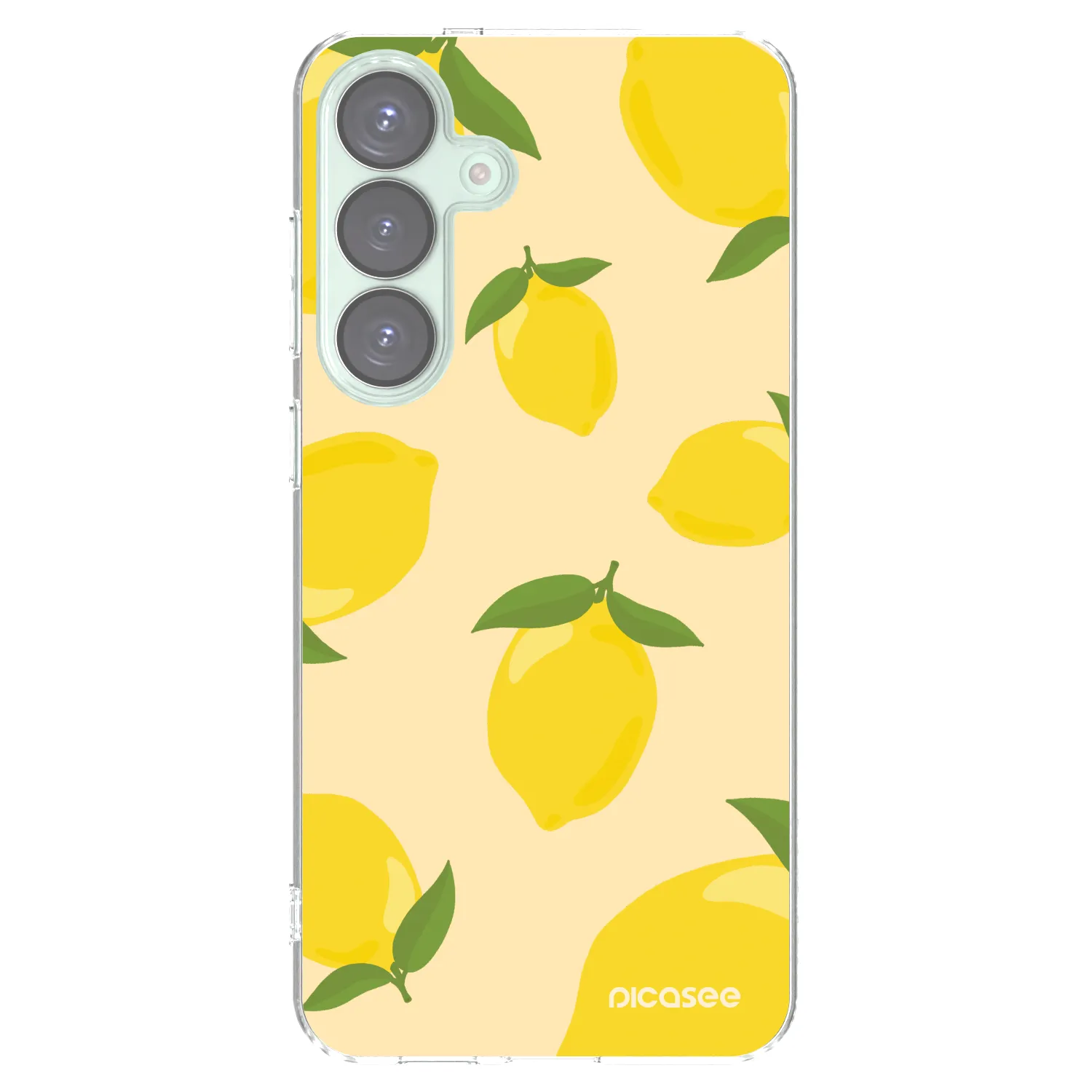 Picasee silikonový průhledný obal pro Samsung Galaxy S25+ 5G - Limoncella