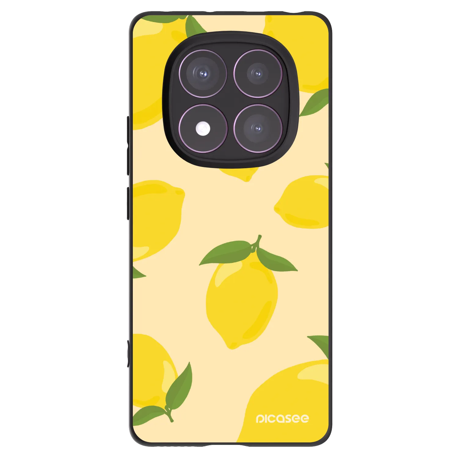 Picasee silikonový černý obal pro Xiaomi Redmi Note 14 Pro 4G - Limoncella