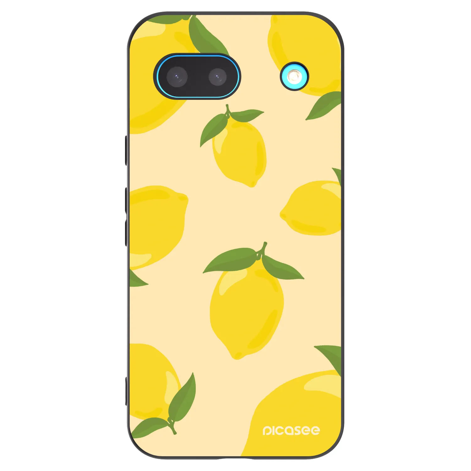 Picasee silikonový černý obal pro Google Pixel 8a - Limoncella