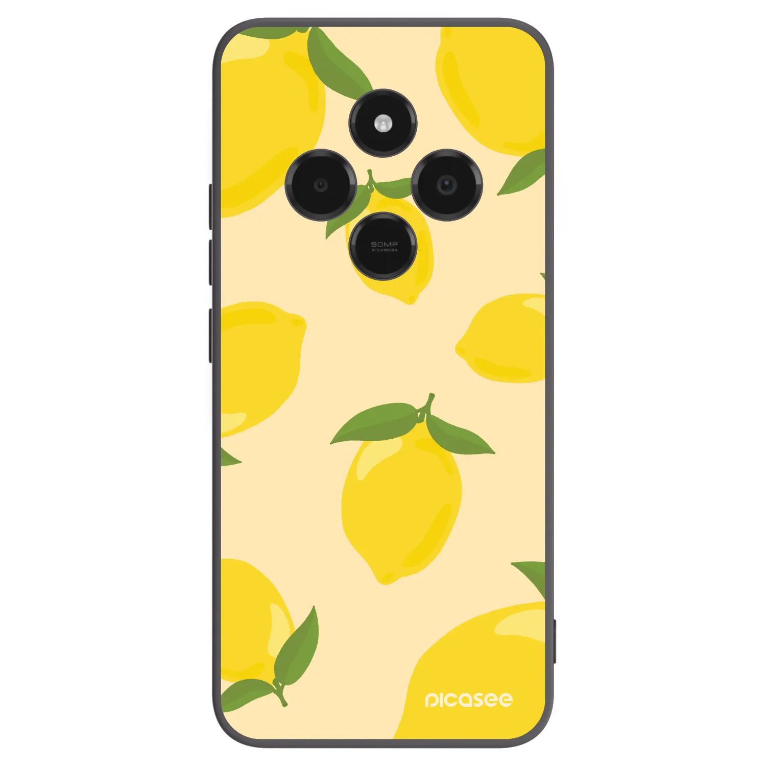 Picasee silikonový černý obal pro Xiaomi Poco C75 - Limoncella