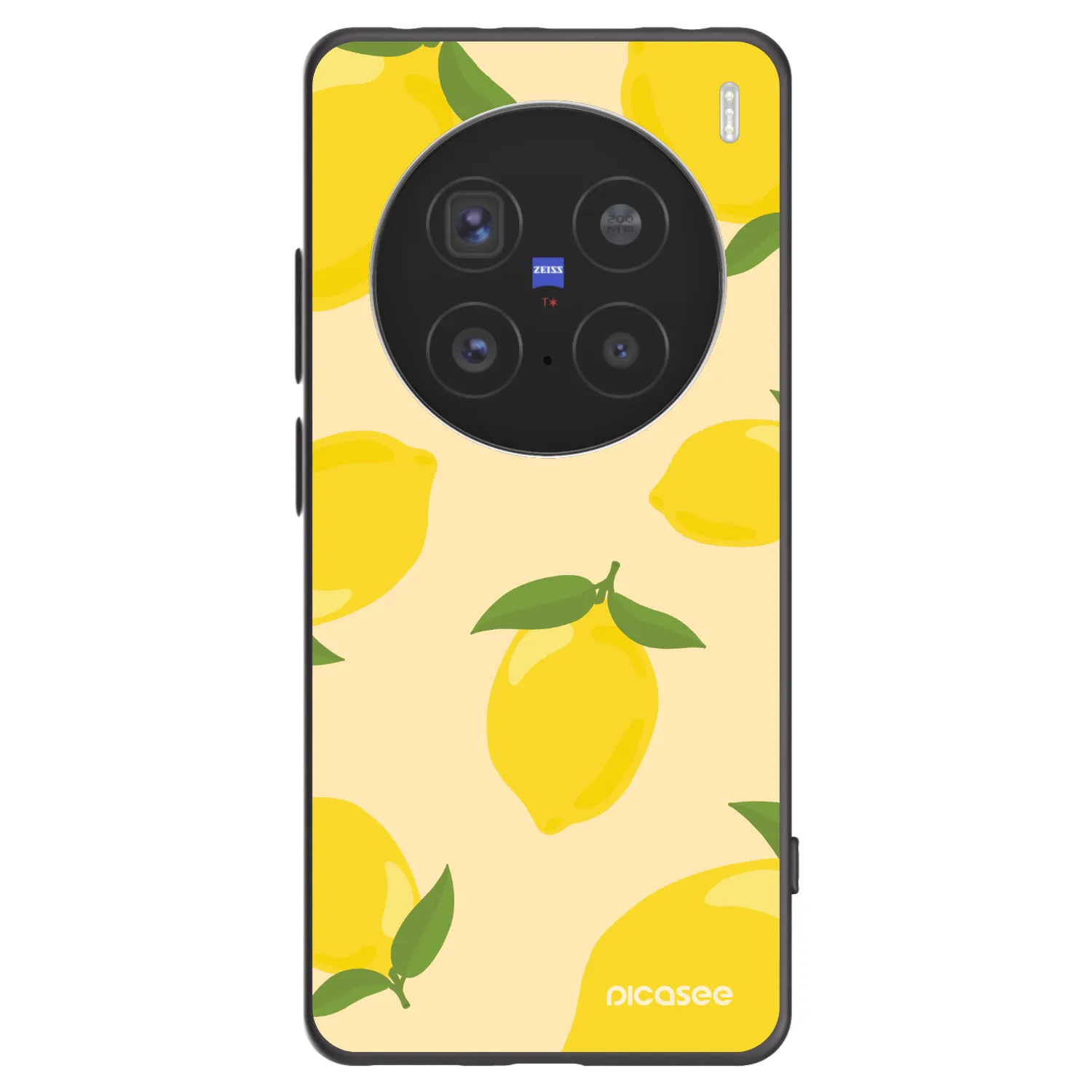 Picasee silikonový černý obal pro Vivo X200 Pro - Limoncella