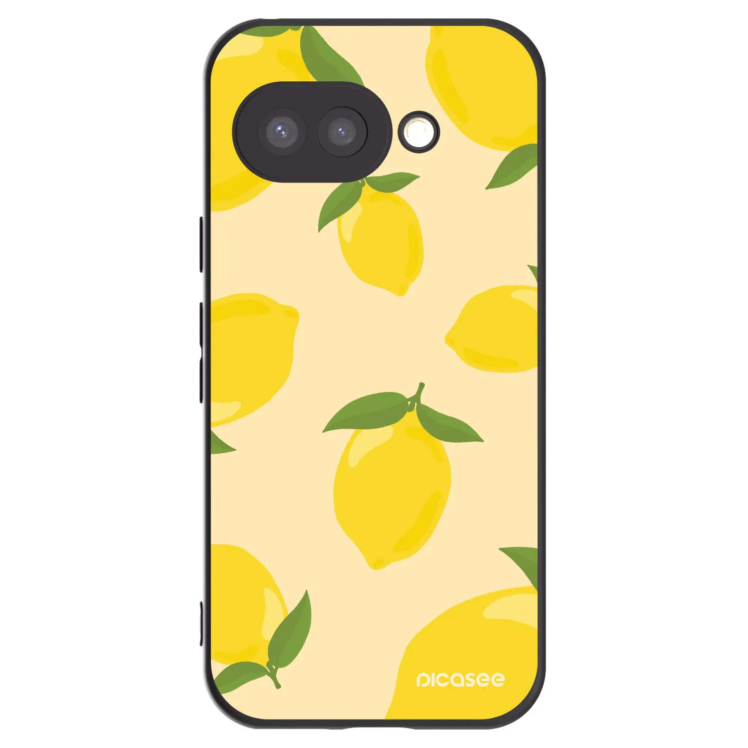 Picasee silikonový černý obal pro Google Pixel 9a - Limoncella