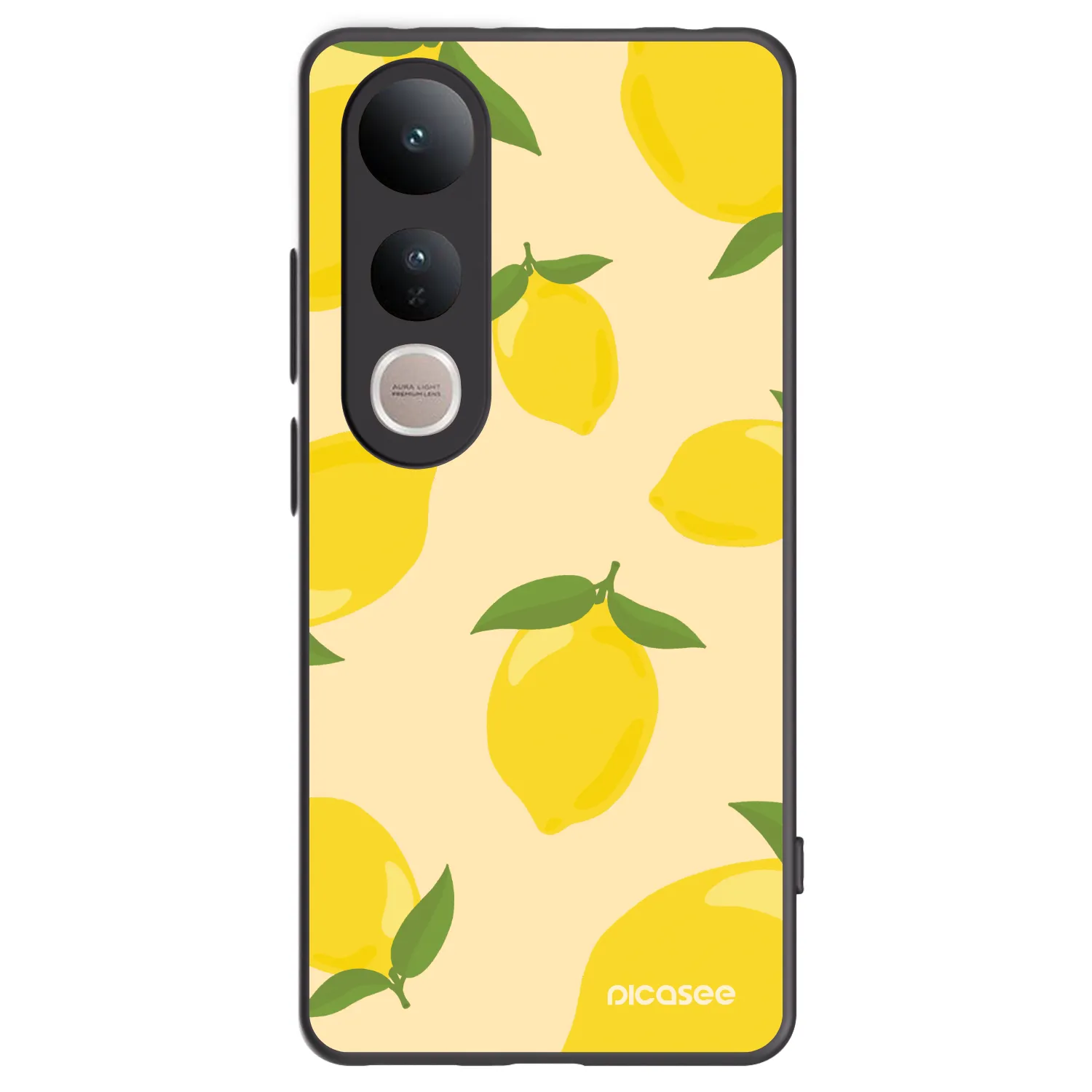 Picasee silikonový černý obal pro Vivo V50 Lite 5G - Limoncella