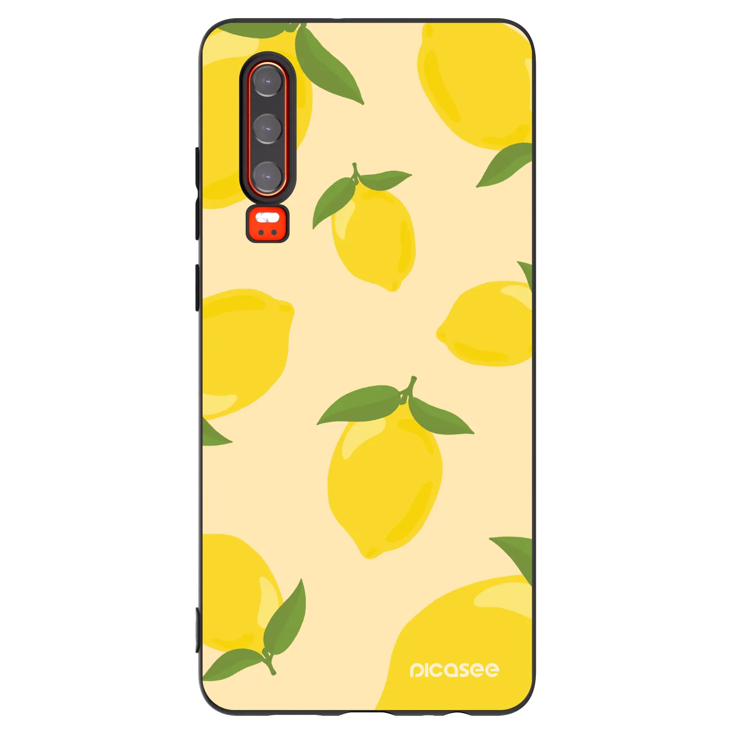 Picasee silikonový černý obal pro Huawei P30 - Limoncella