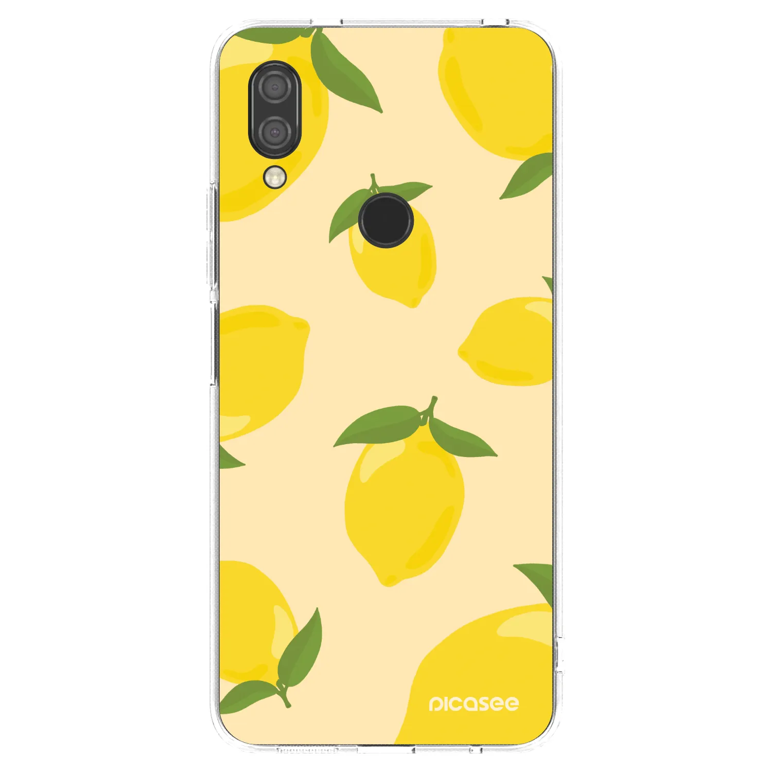 Picasee silikonový průhledný obal pro Xiaomi Redmi 7 - Limoncella