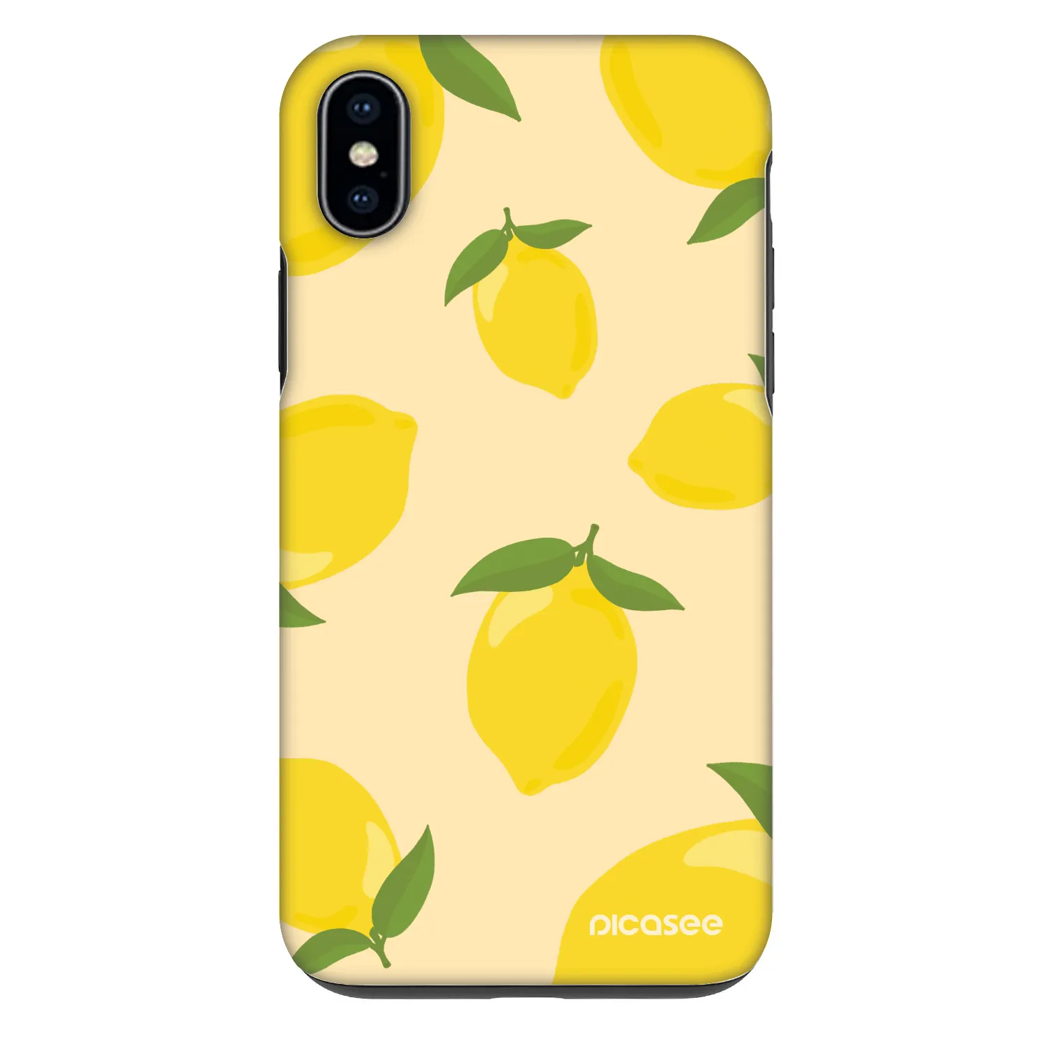Picasee Fashion Case pro Apple iPhone XS Max - Limoncella