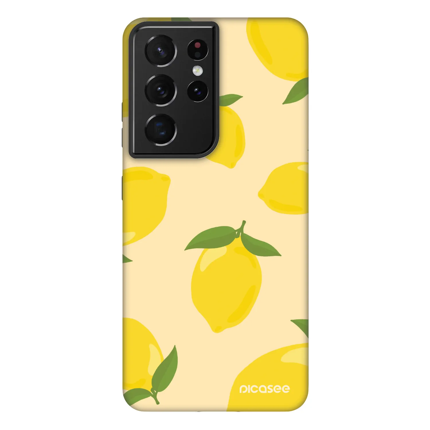 Picasee Fashion Case pro Samsung Galaxy S21 Ultra 5G G998B - Limoncella