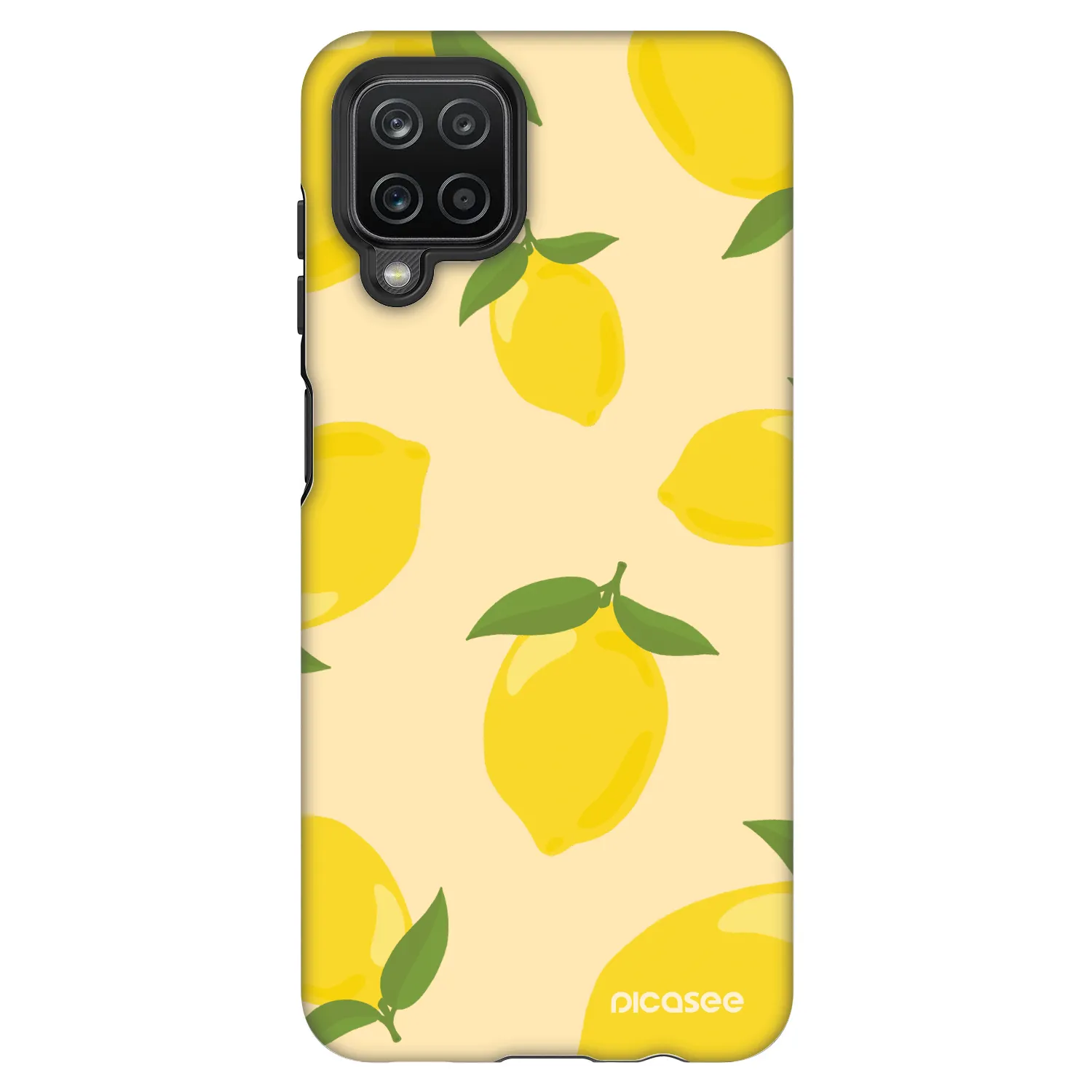 Picasee Fashion Case pro Samsung Galaxy A12 A125F - Limoncella