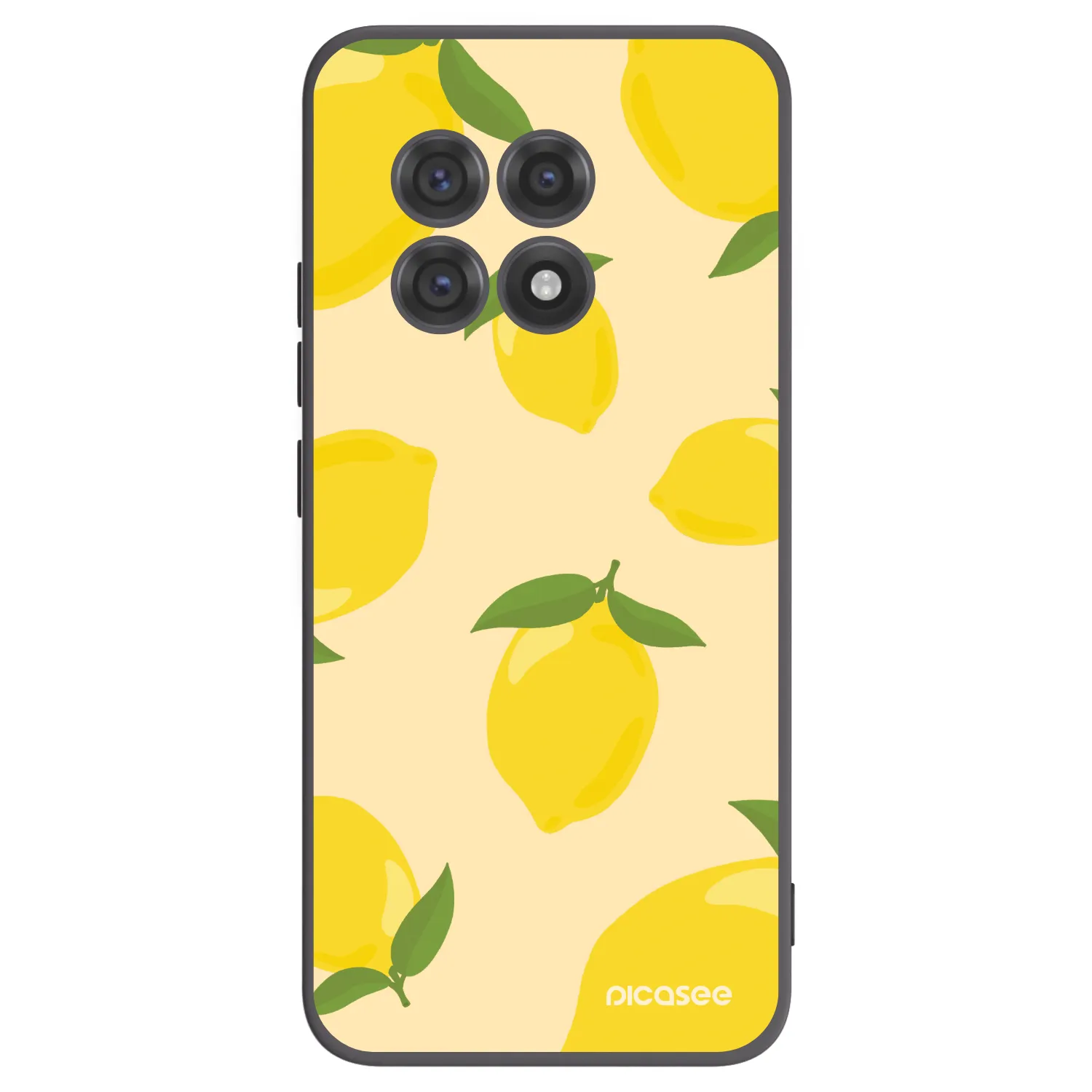 Picasee silikonový černý obal pro OnePlus 13R 5G - Limoncella