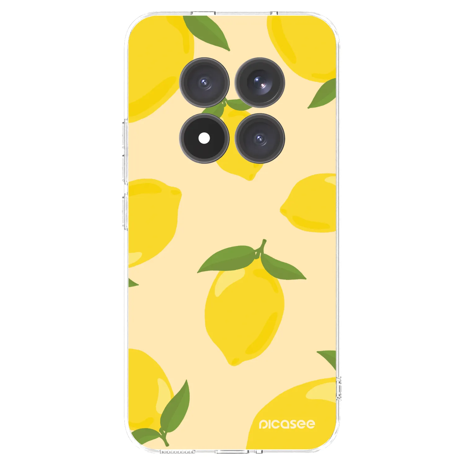 Picasee silikonový průhledný obal pro Xiaomi Redmi Note 15 Pro+ - Limoncella