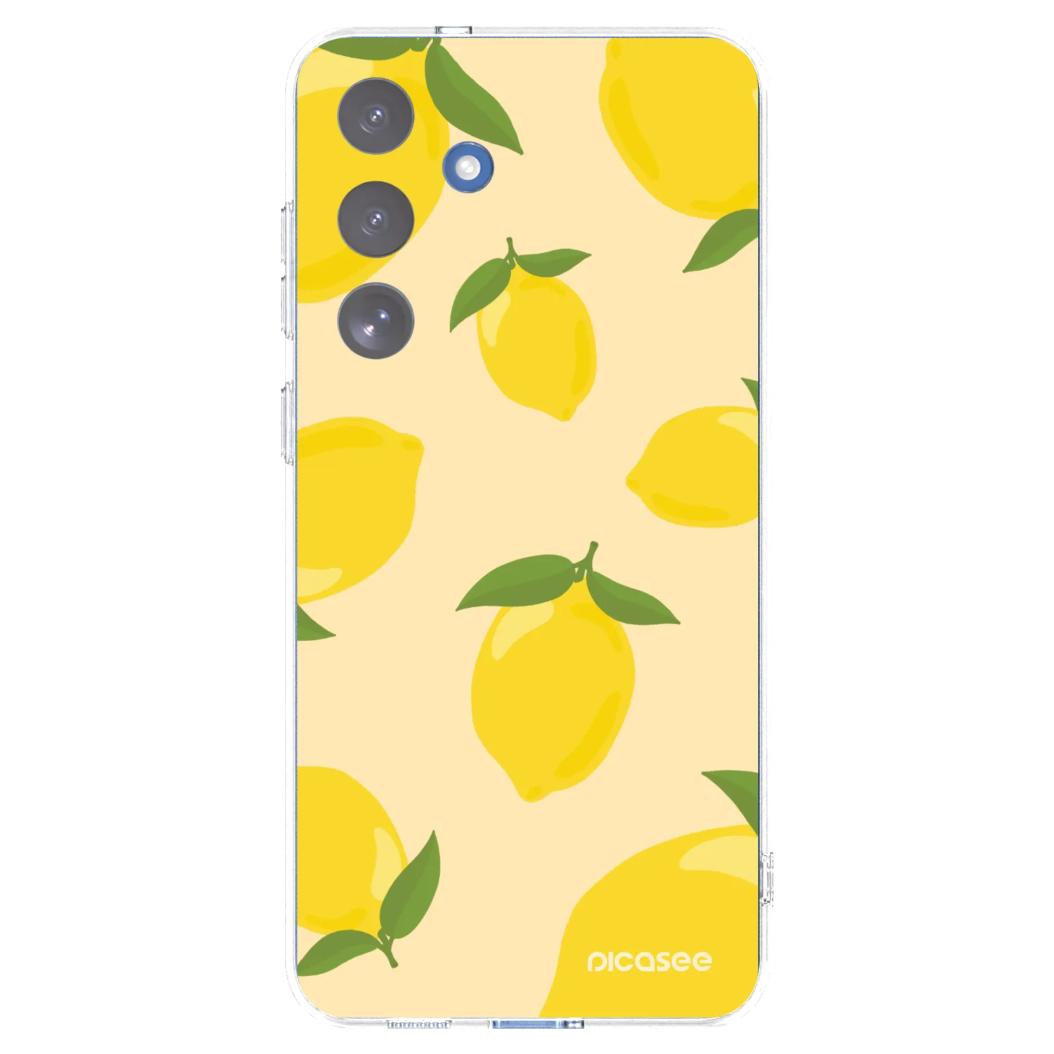 Picasee silikonový průhledný obal pro Samsung Galaxy S25 FE 5G - Limoncella