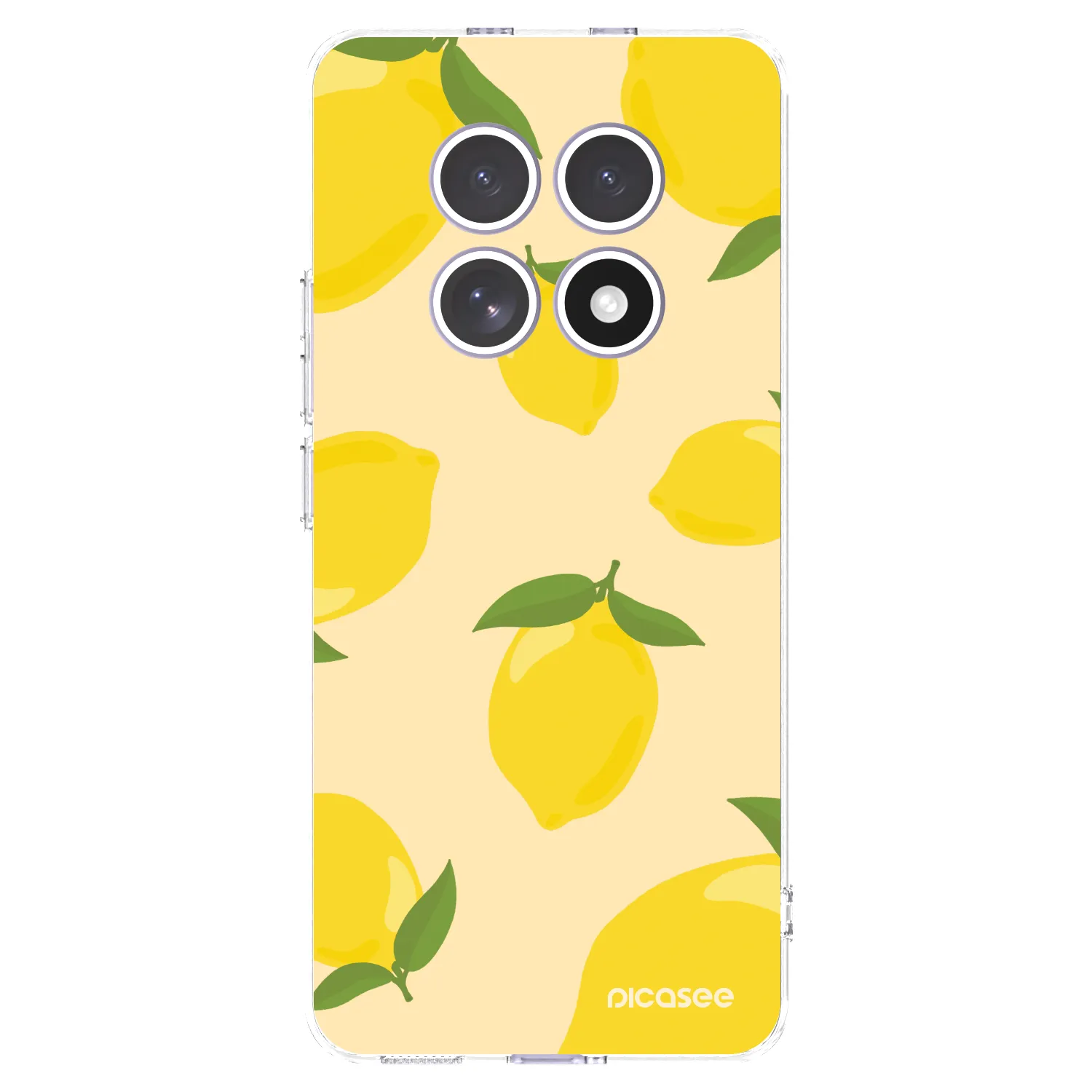Picasee silikonový průhledný obal pro Xiaomi Redmi Note 15 4G - Limoncella