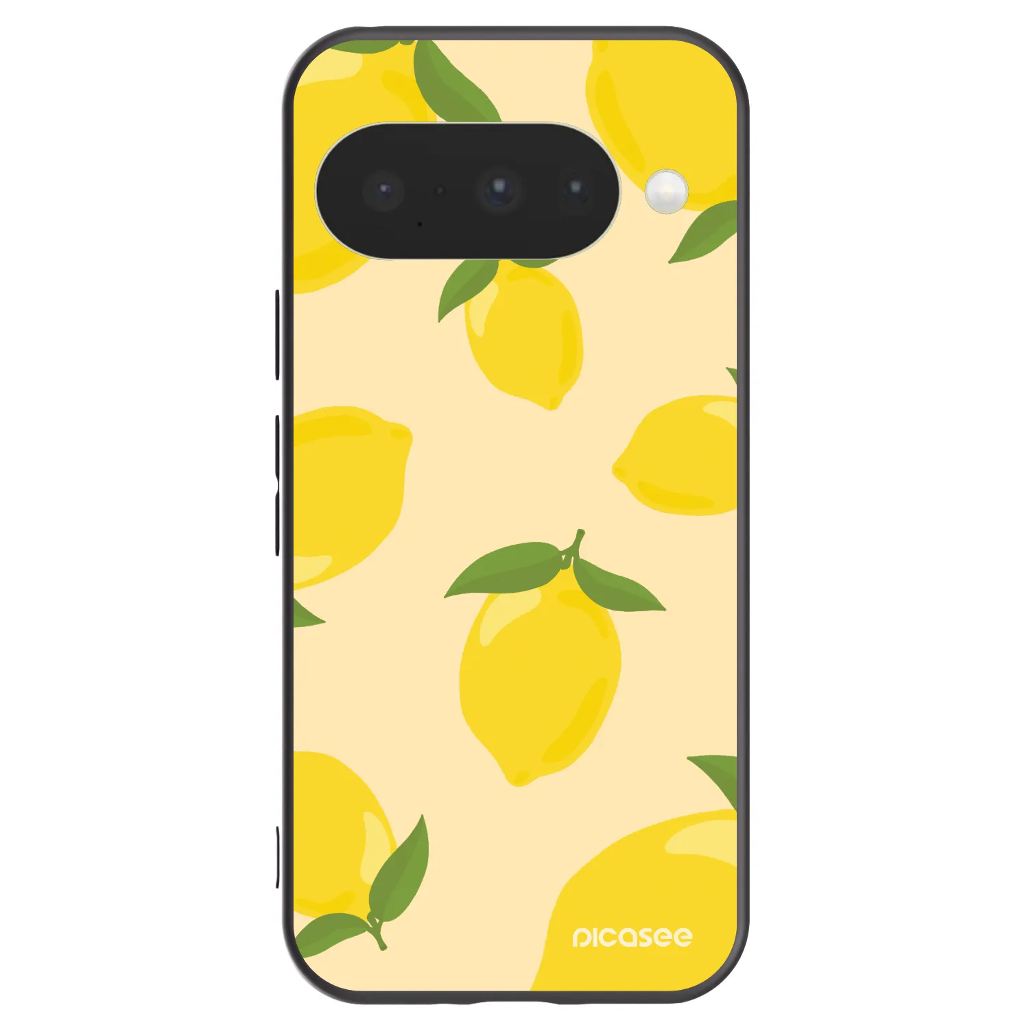 Picasee silikonový černý obal pro Google Pixel 10 - Limoncella