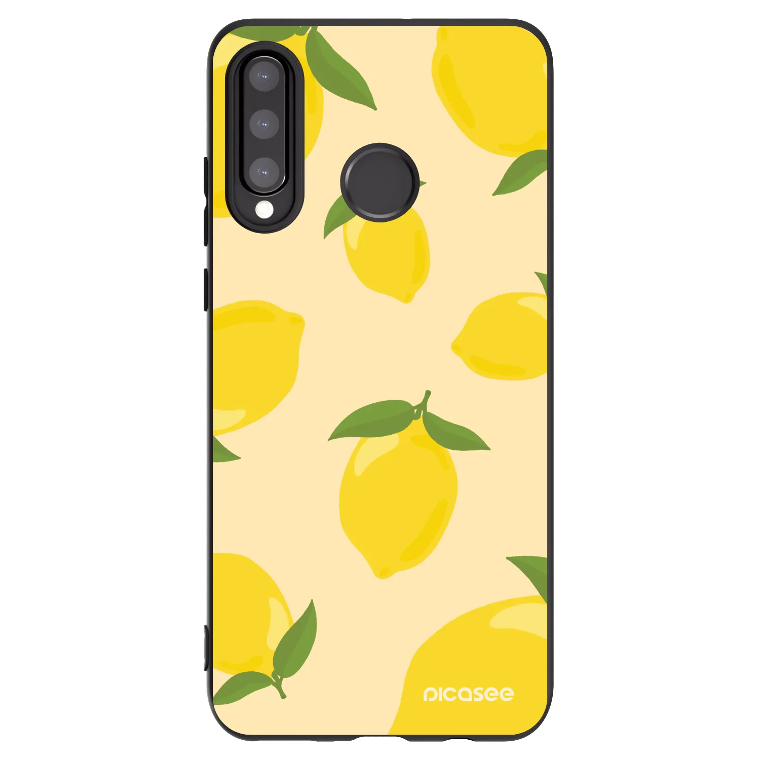 Picasee silikonový černý obal pro Huawei P30 Lite - Limoncella