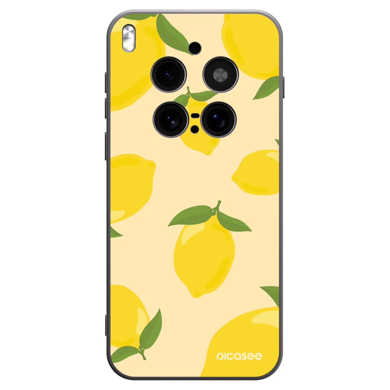 Picasee silikonový černý obal pro Vivo X300 Pro - Limoncella