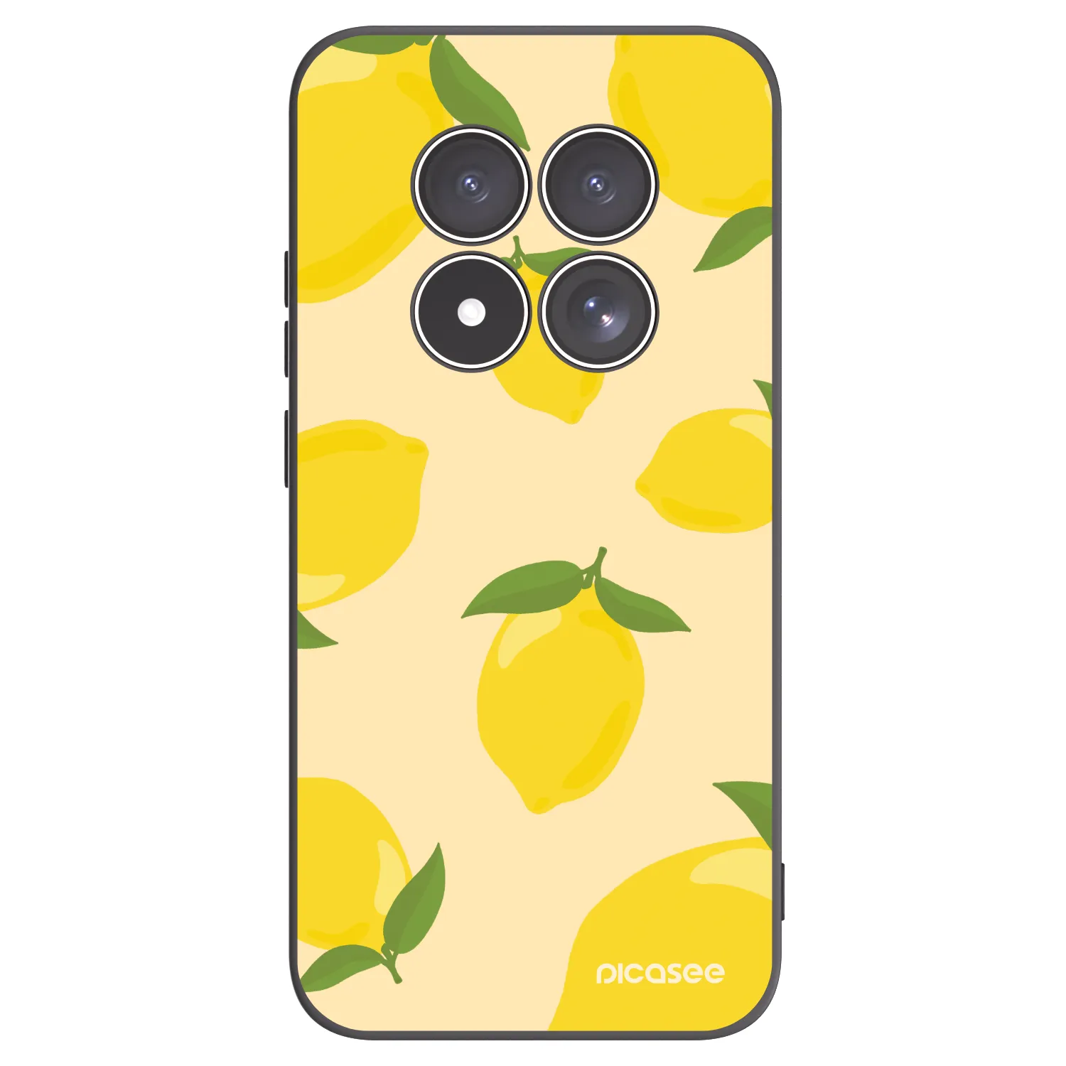 Picasee silikonový černý obal pro Xiaomi Redmi Note 15 Pro 5G - Limoncella
