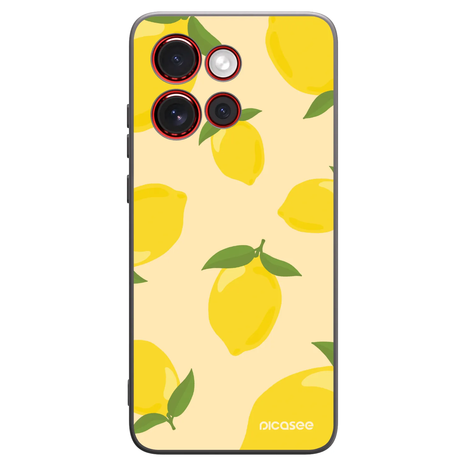 Picasee silikonový černý obal pro Motorola Edge 60 Neo 5G - Limoncella