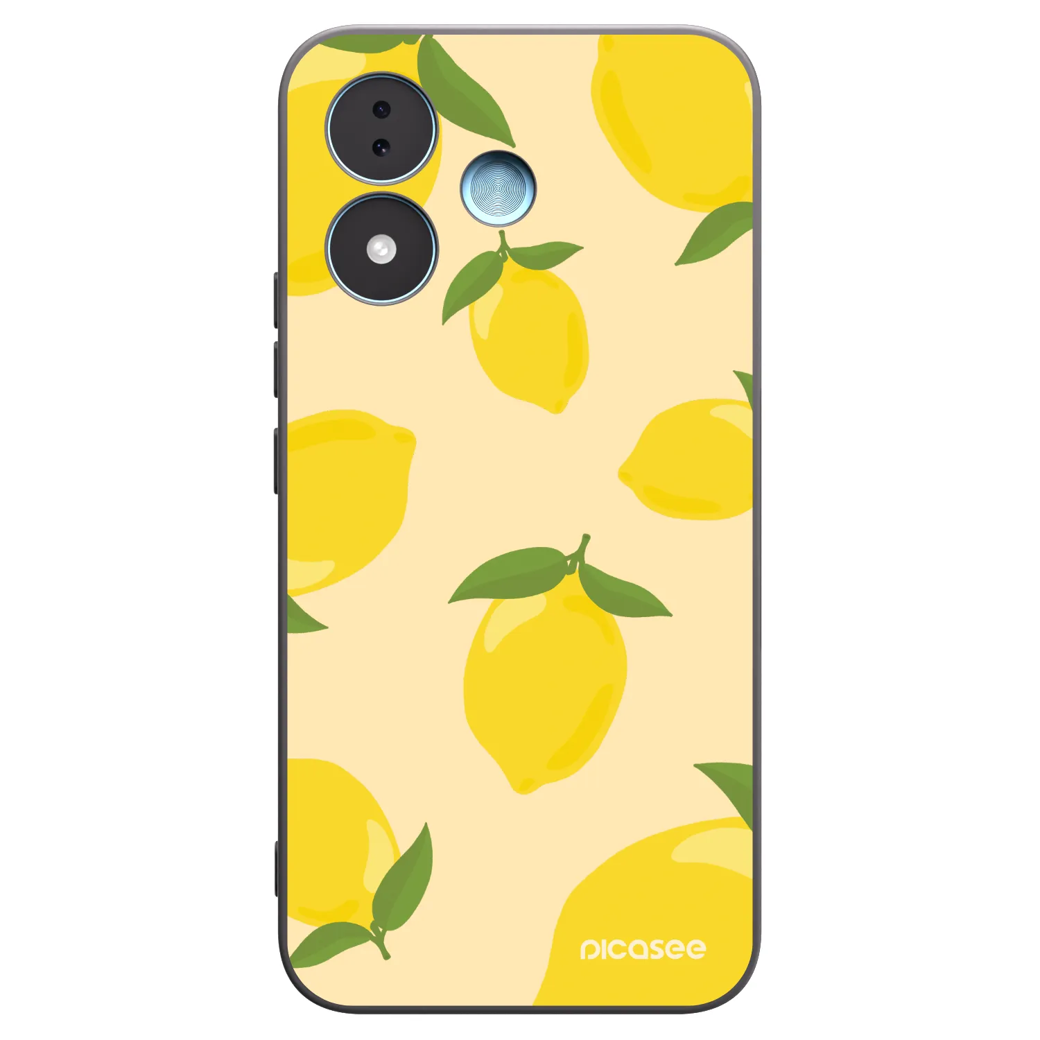 Picasee silikonový černý obal pro Xiaomi Redmi Note 17 5G - Limoncella
