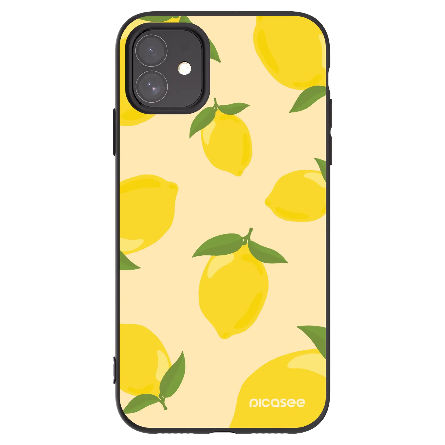 Picasee silikonový černý obal pro Apple iPhone 11 - Limoncella