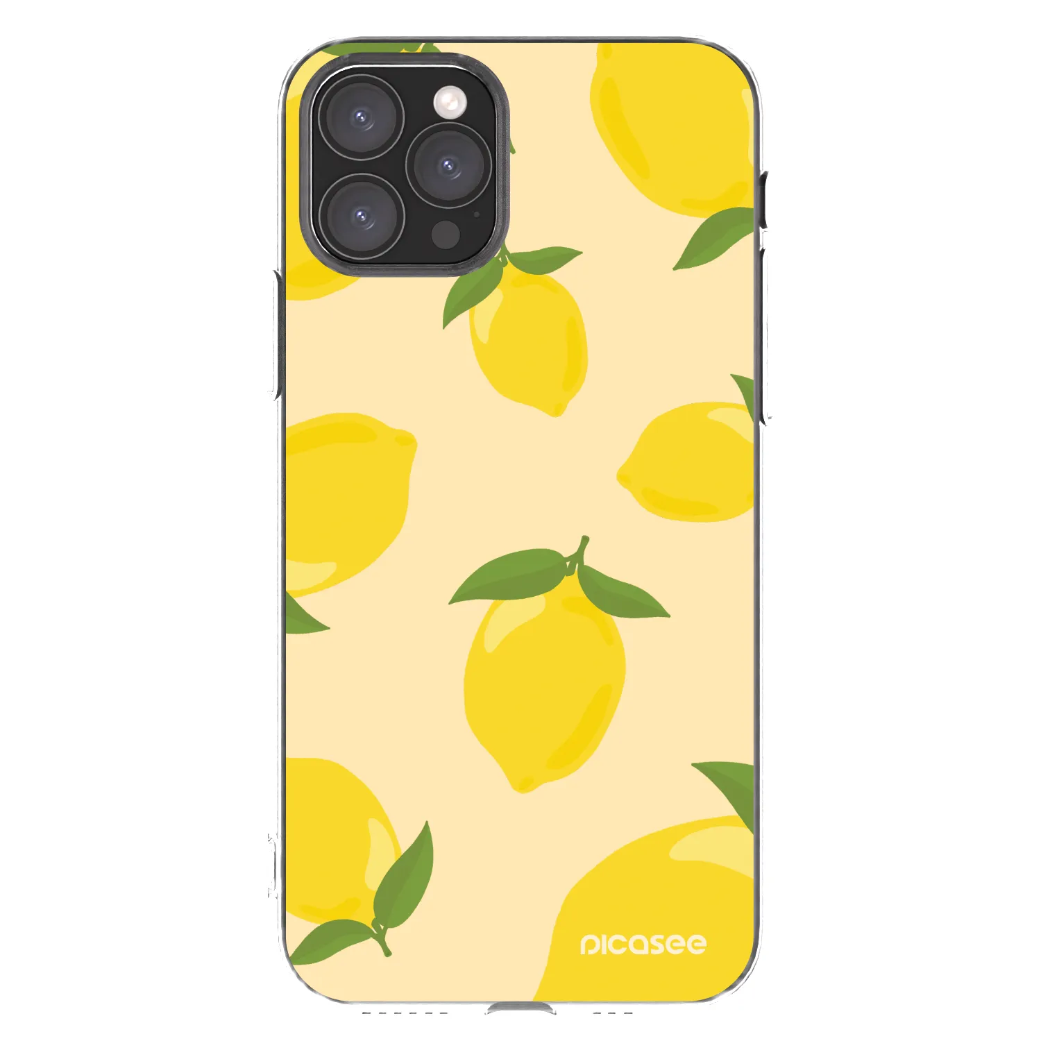 Picasee silikonový průhledný obal pro Apple iPhone 11 Pro - Limoncella