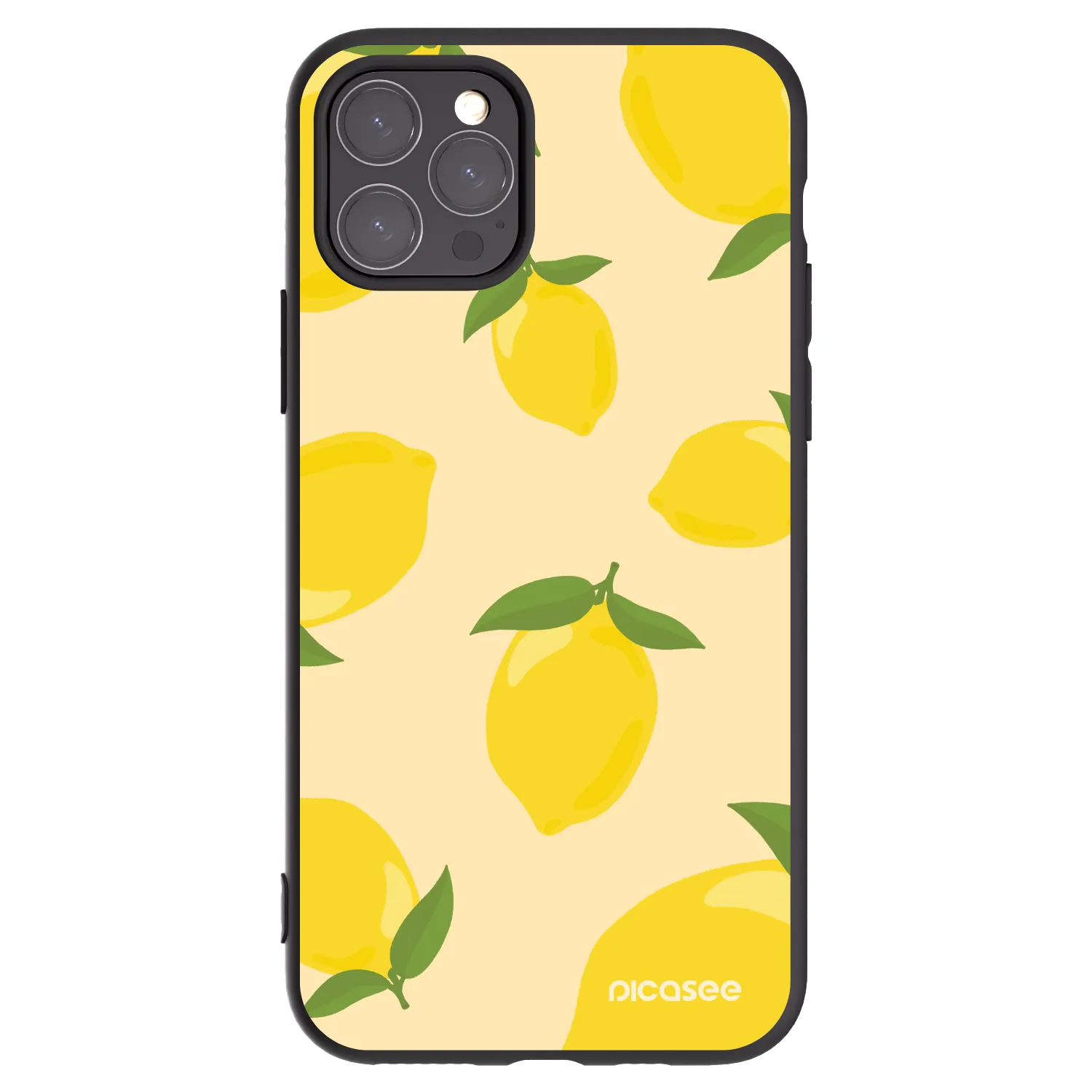 Picasee silikonový černý obal pro Apple iPhone 11 Pro - Limoncella