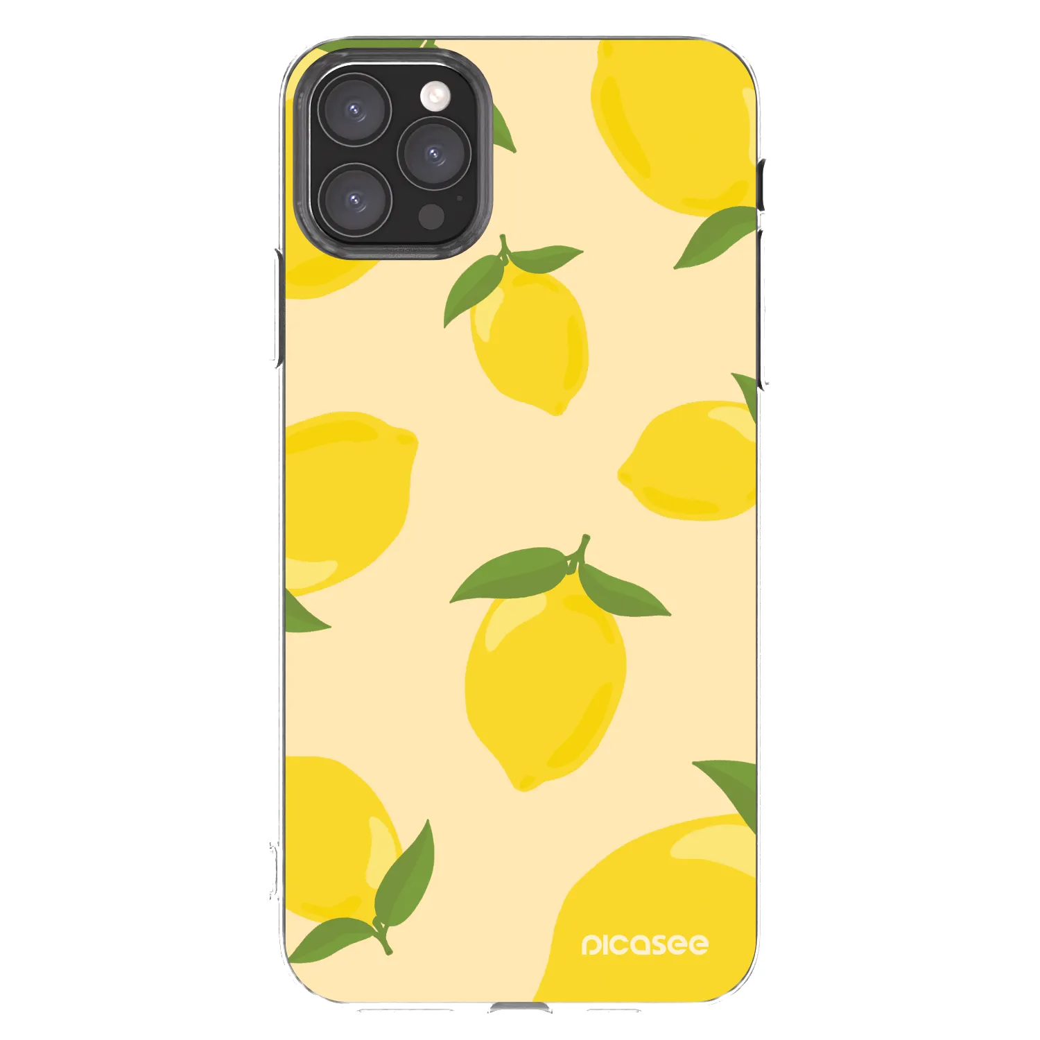 Picasee silikonový průhledný obal pro Apple iPhone 11 Pro Max - Limoncella