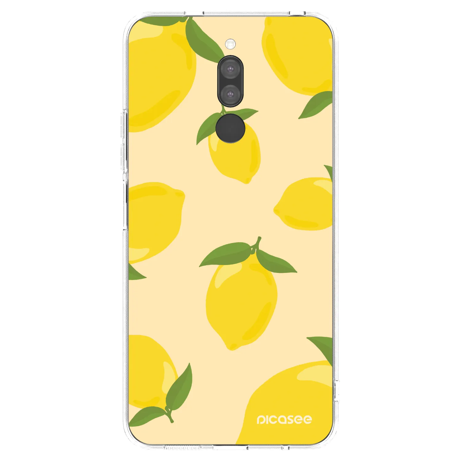 Picasee silikonový průhledný obal pro Xiaomi Redmi 8 - Limoncella