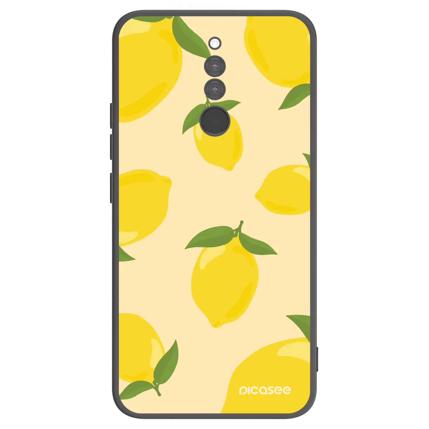 Picasee silikonový černý obal pro Xiaomi Redmi 8 - Limoncella