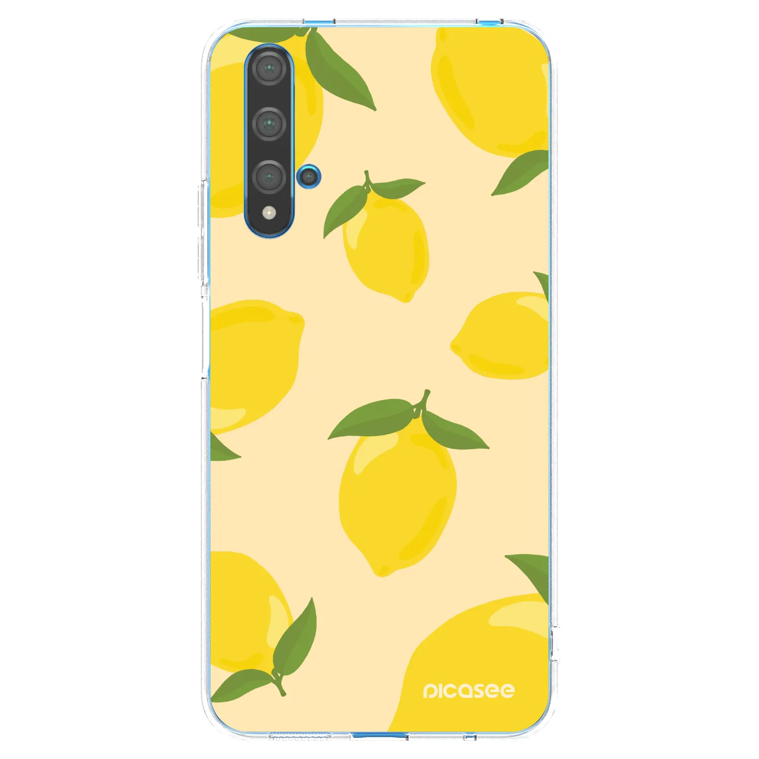 Picasee silikonový průhledný obal pro Huawei Nova 5T - Limoncella