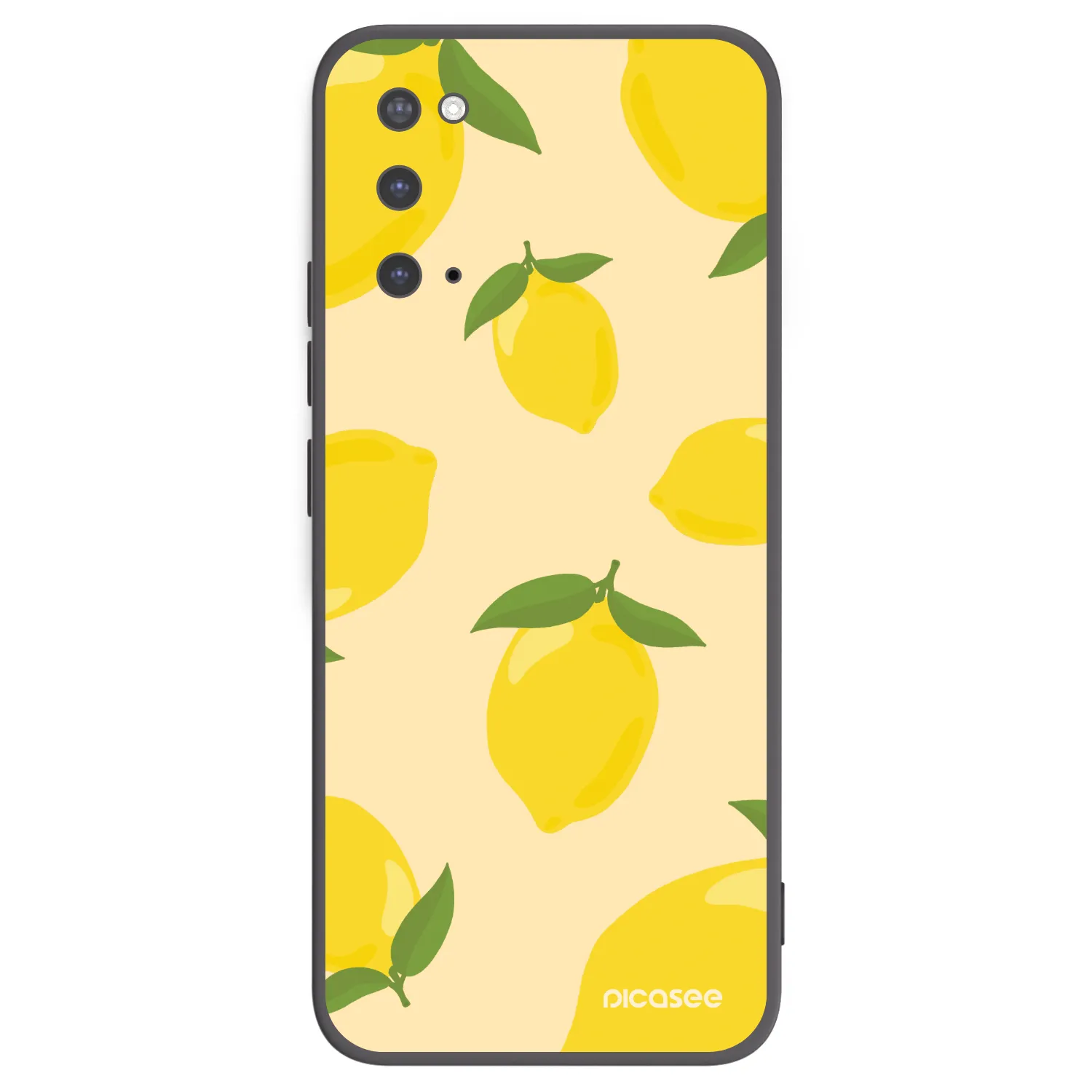 Picasee silikonový černý obal pro Samsung Galaxy S20 G980F - Limoncella
