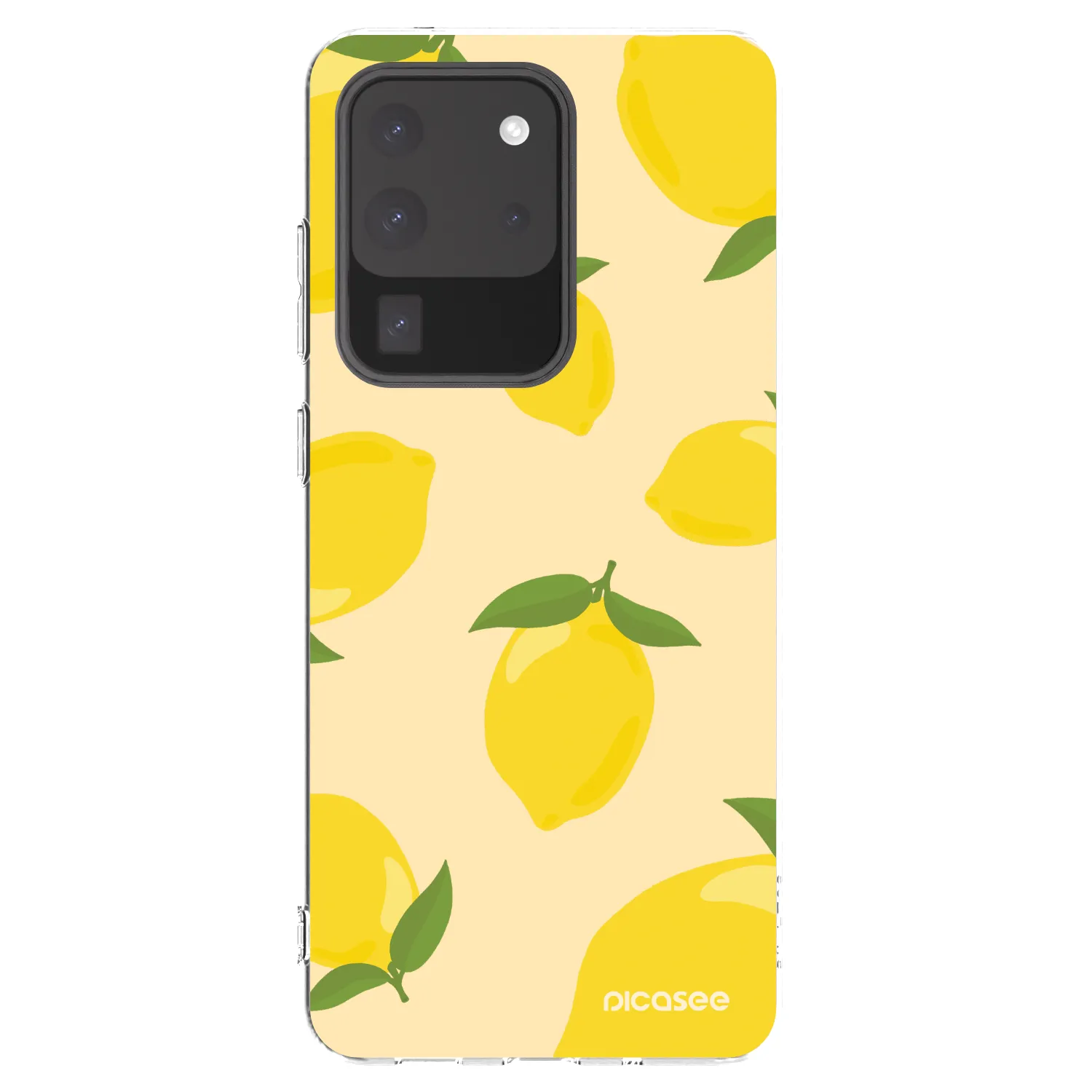 Picasee silikonový průhledný obal pro Samsung Galaxy S20 Ultra 5G G988F - Limoncella