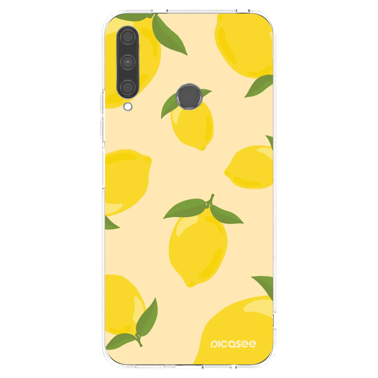 Picasee silikonový průhledný obal pro Huawei P40 Lite E - Limoncella