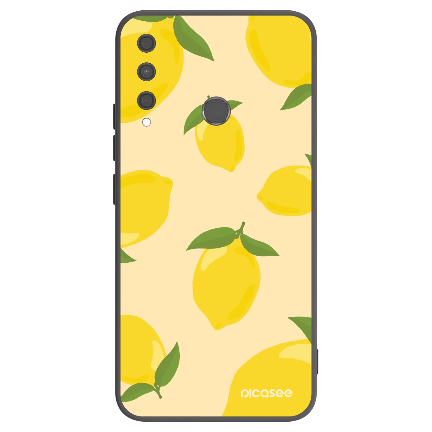 Picasee silikonový černý obal pro Huawei P40 Lite E - Limoncella