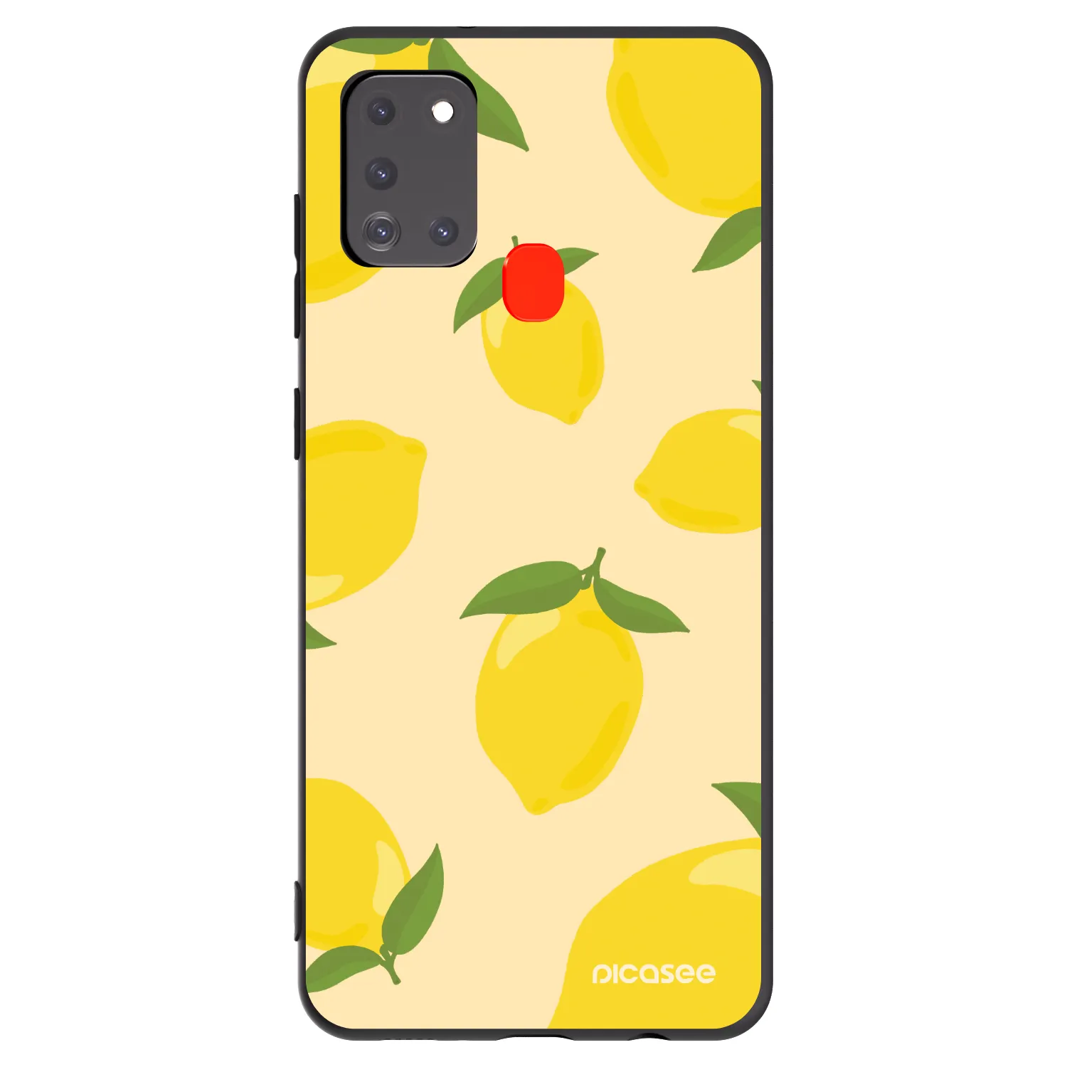 Picasee silikonový černý obal pro Samsung Galaxy A21s - Limoncella